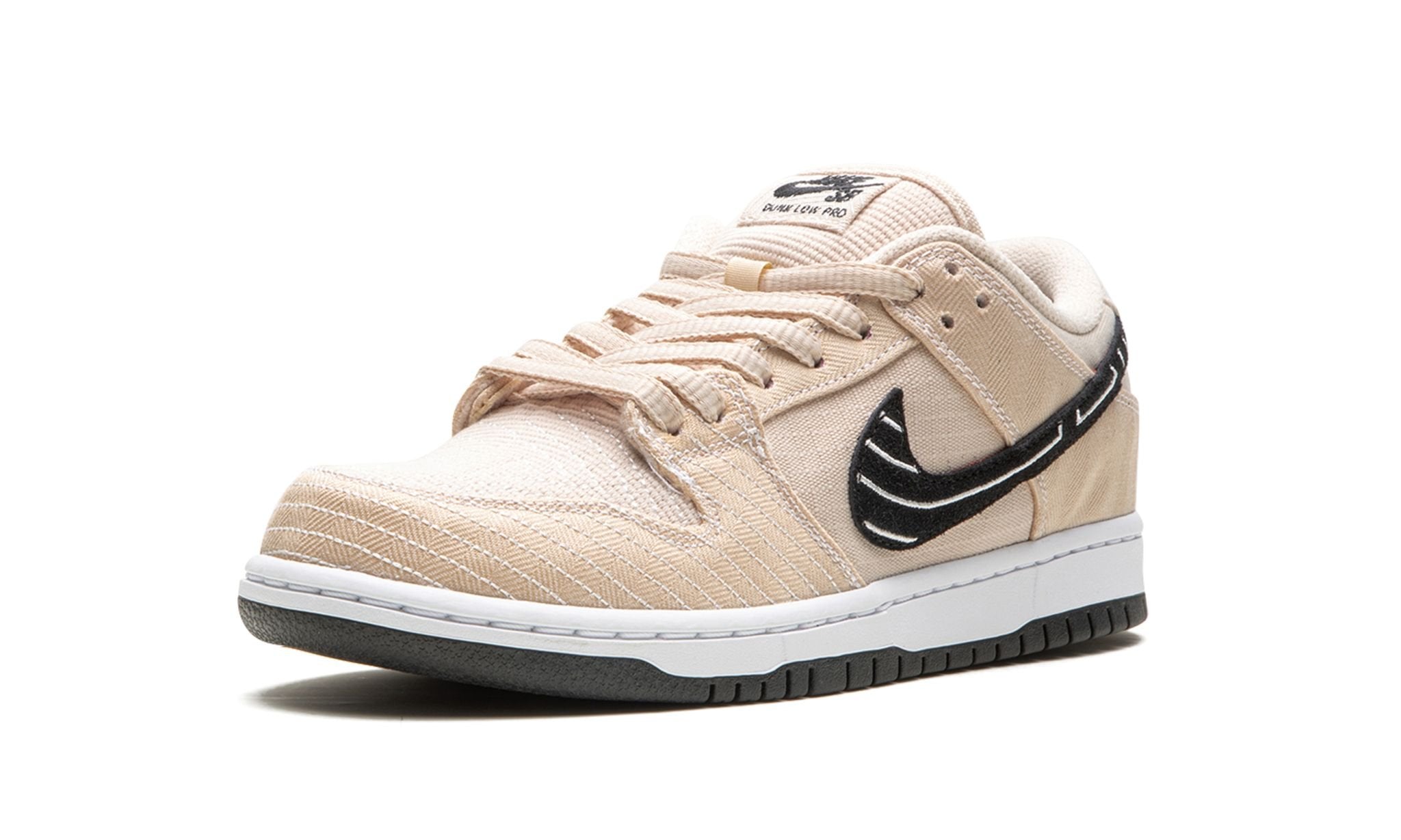 SB Dunk Low X Albino  Preto Pearl White