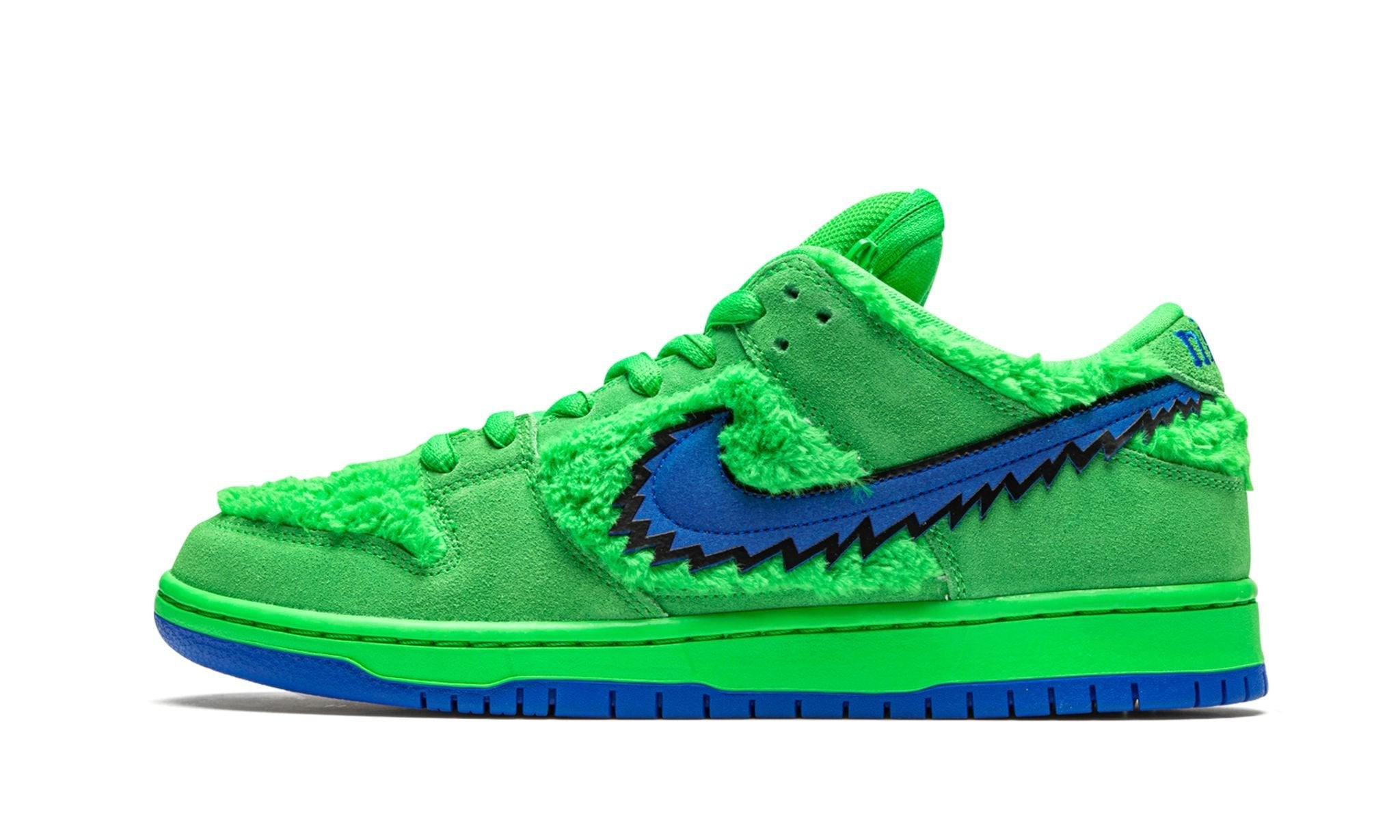 Sb Dunk Low Grateful Dead Green Bear