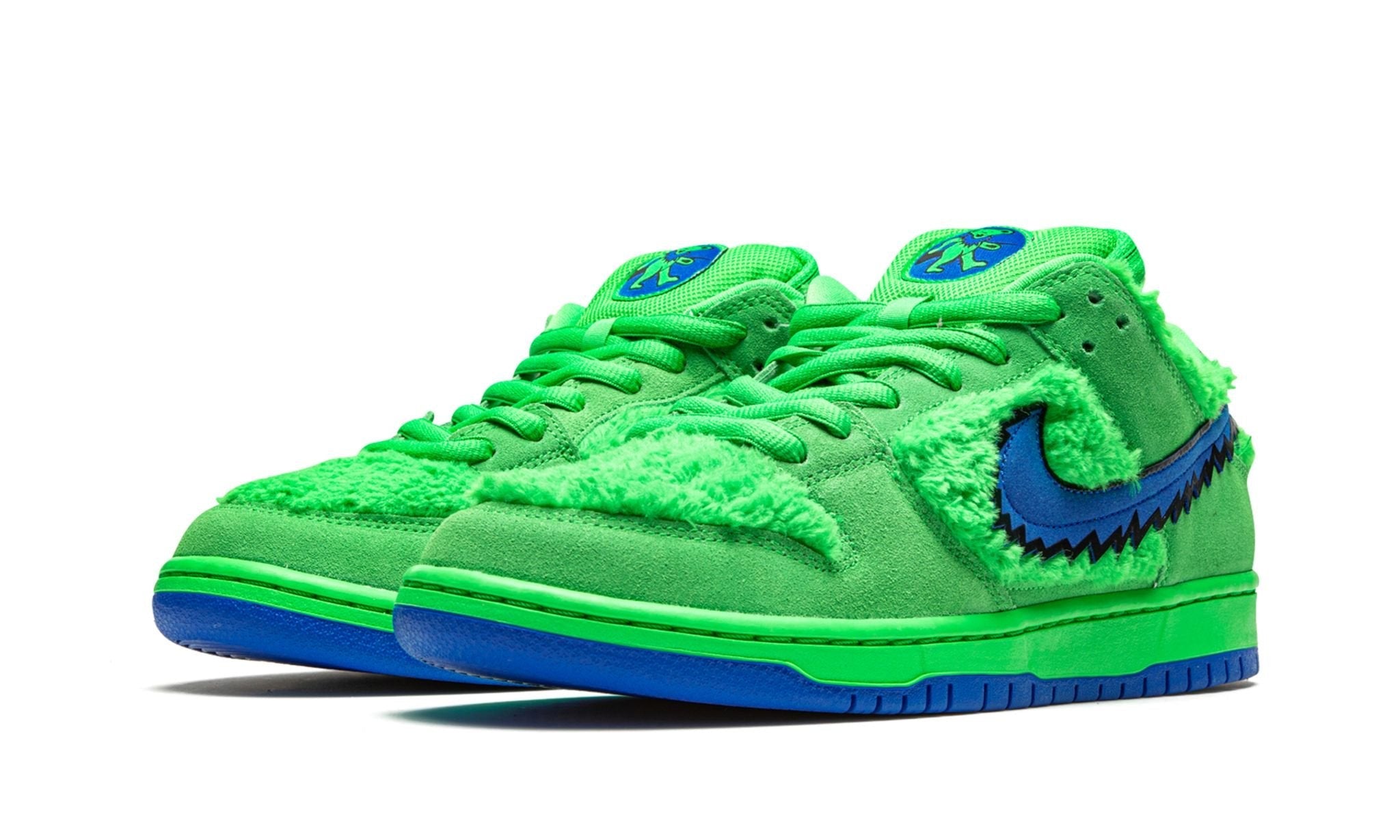 Sb Dunk Low Grateful Dead Green Bear