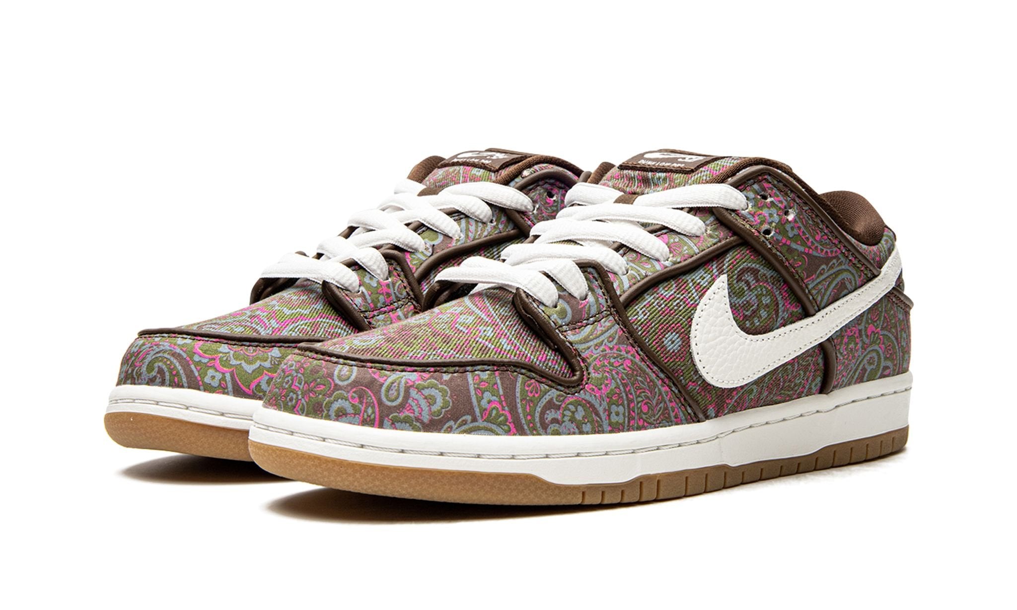 SB Dunk Low Pro Premium Paisley Brown