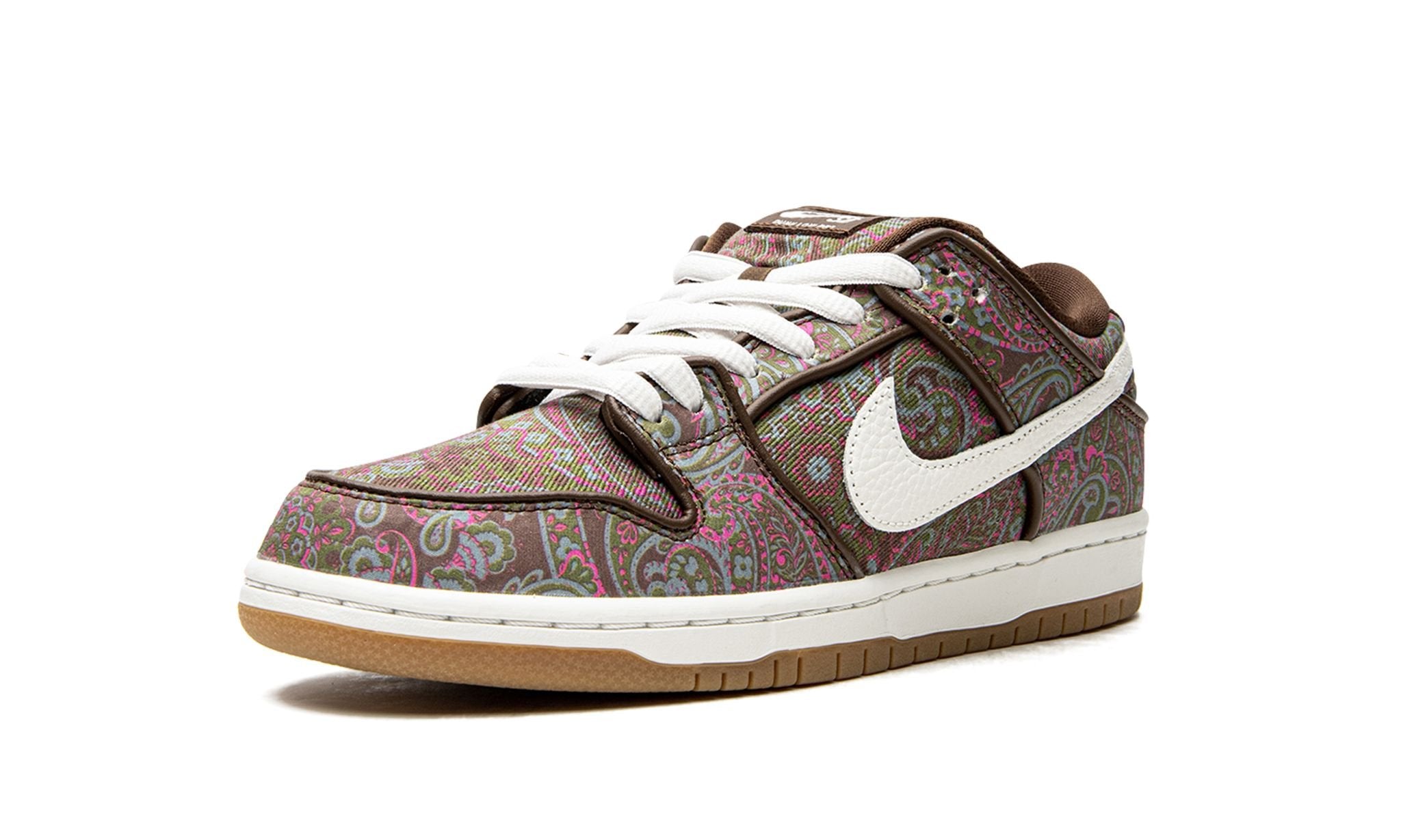 SB Dunk Low Pro Premium Paisley Brown