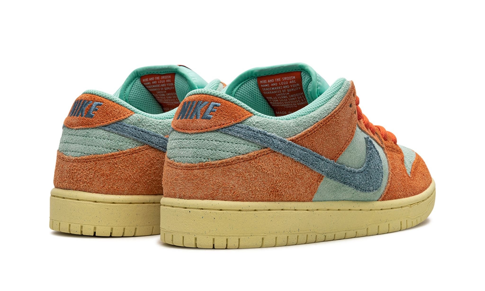 SB Dunk Low Orange And Emerald Rise