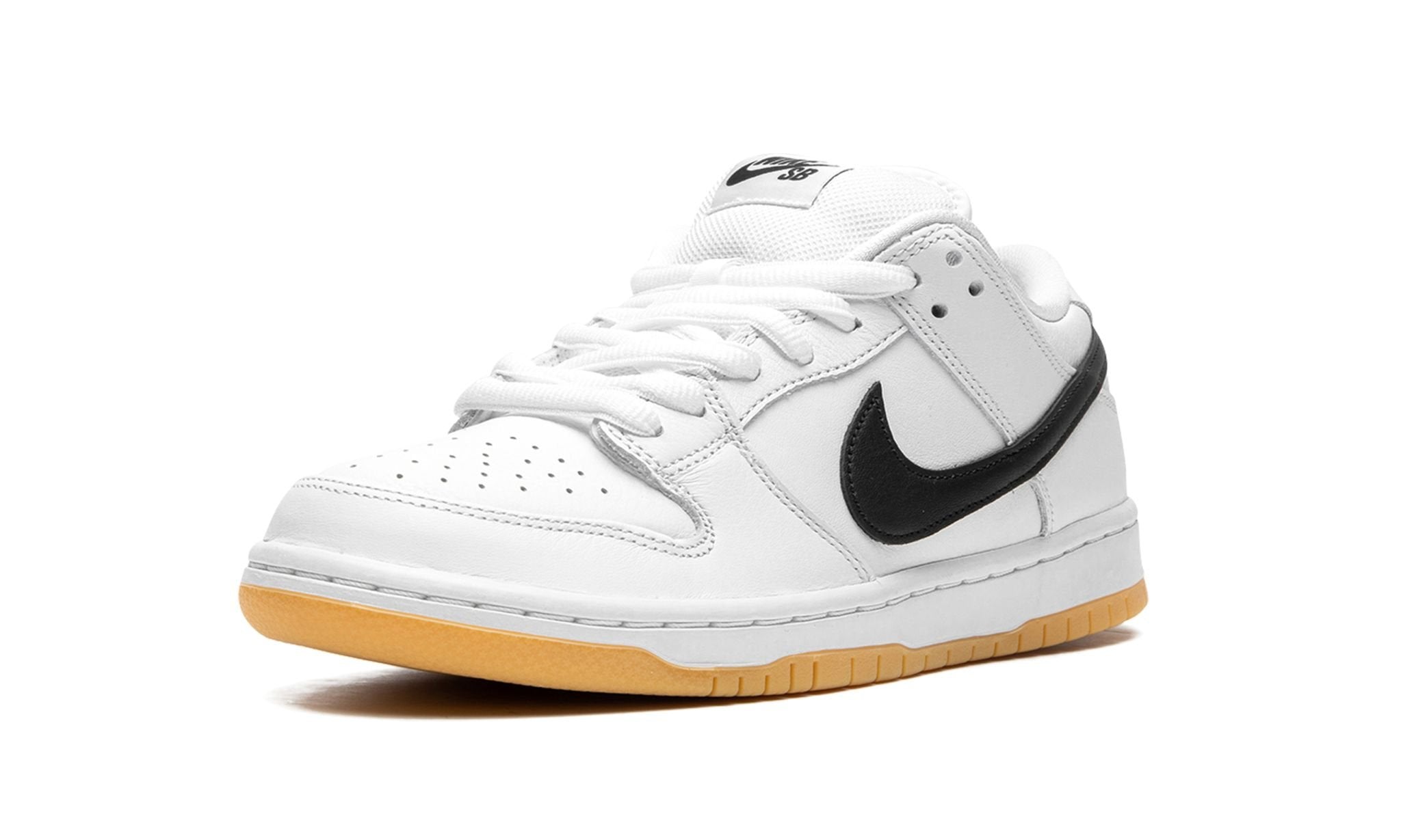 SB Dunk Low White Gum