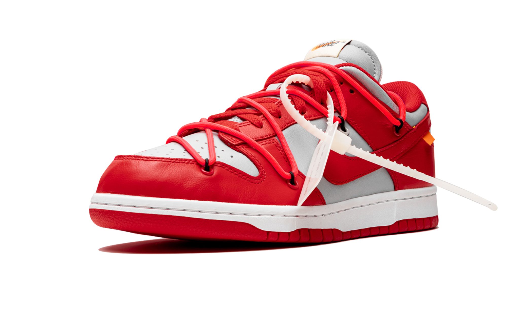 Dunk Low Off White University Red