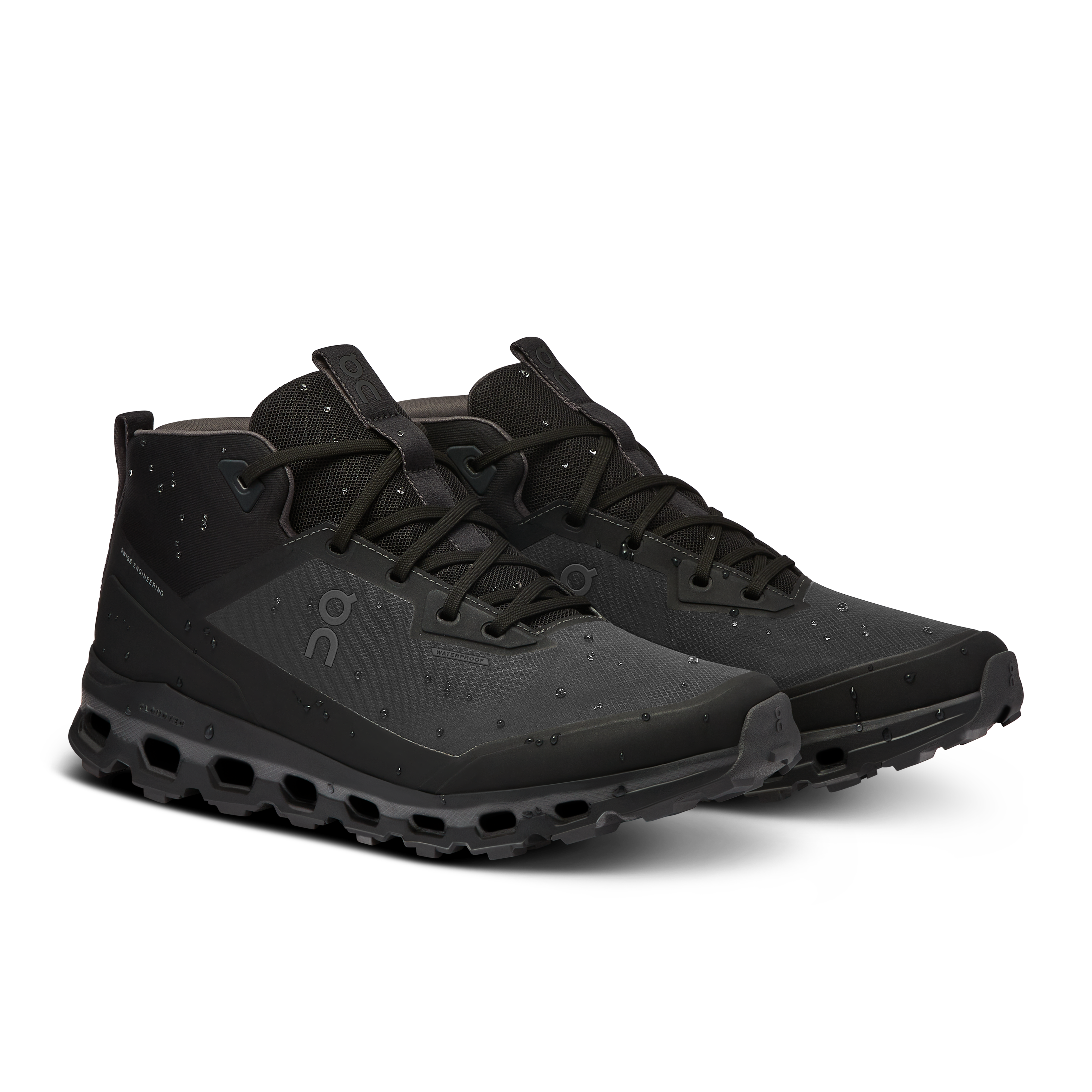 On Running Cloudroam Waterproof Black Eclipse