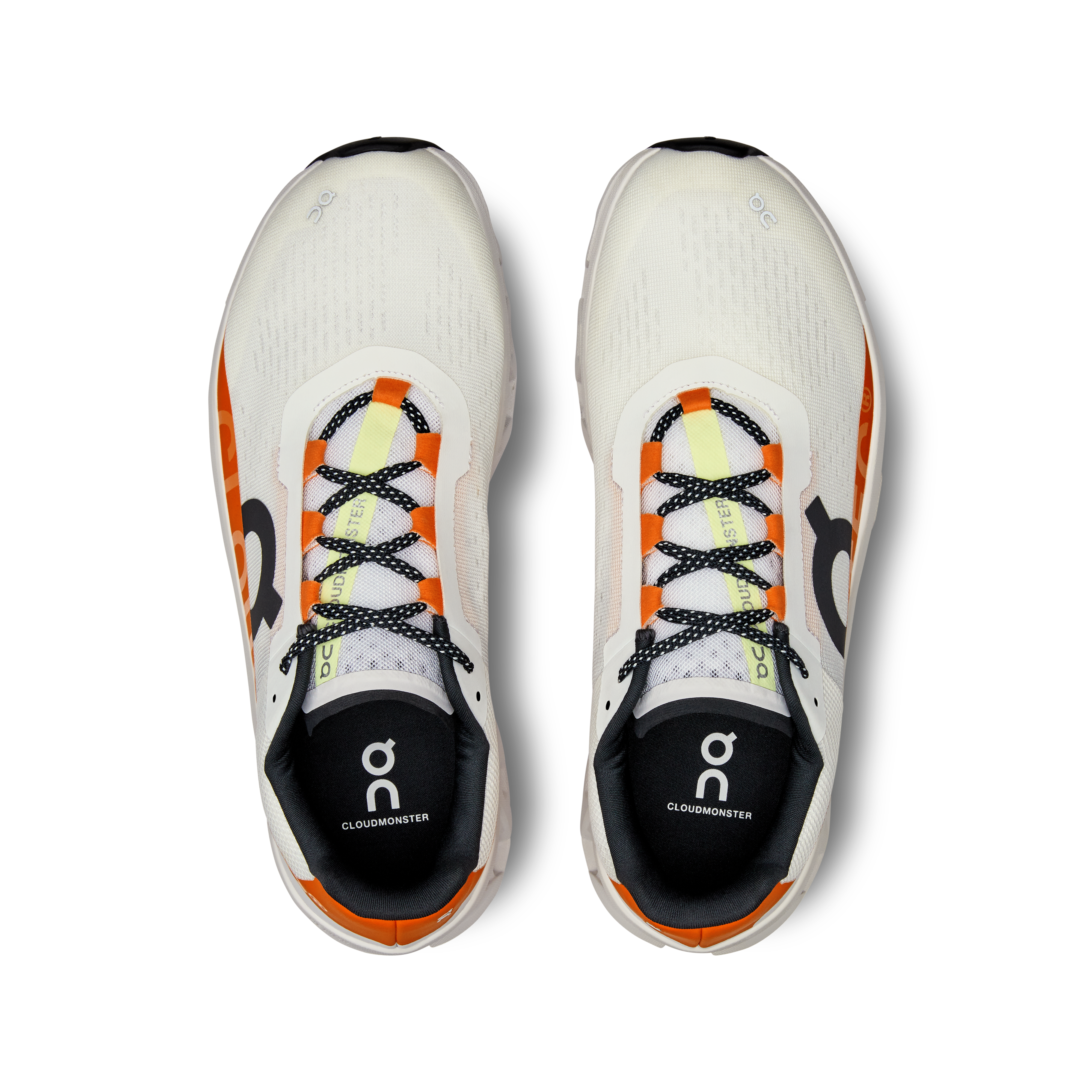 On Running Cloudmonster Undyed White Flame