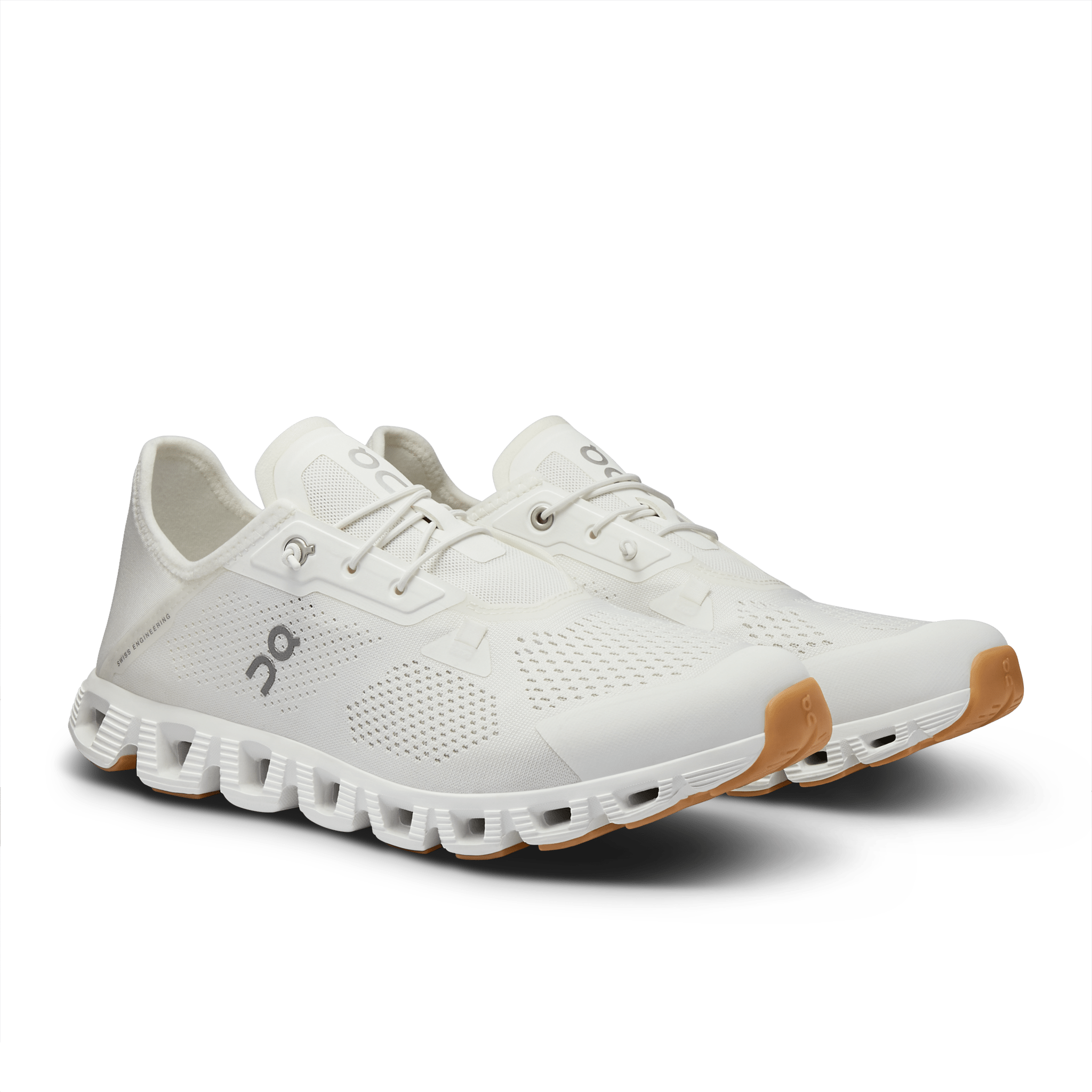 ON Cloud 5 Coast 'Undyed White' - Guerdon Kicks -