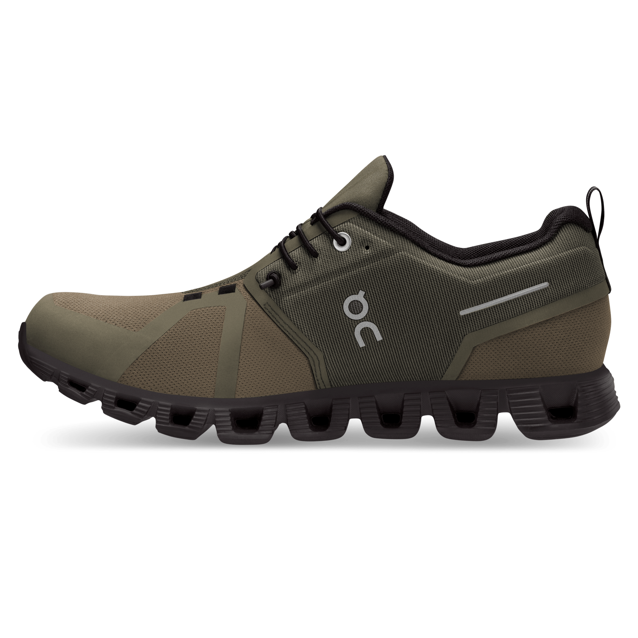 ON Cloud 5 Waterproof 'Olive Black' - Guerdon Kicks -