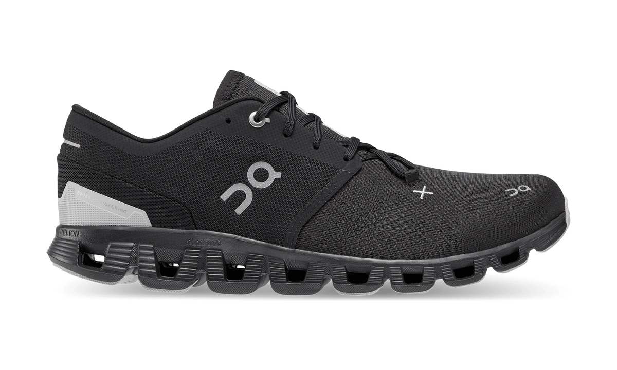 ON Cloud X 3 'Black' - Guerdon Kicks -