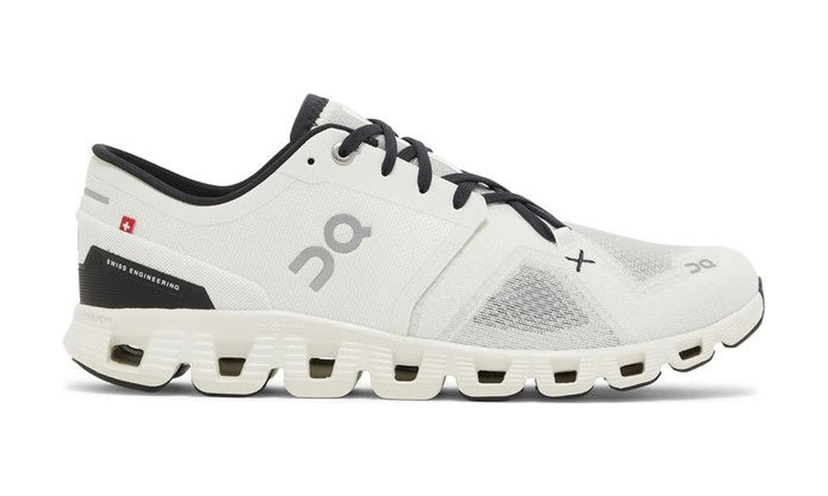 ON Cloud X 3 'Ivory Black' - Guerdon Kicks -