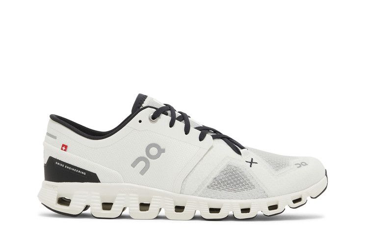 ON Cloud X 3 'Ivory Black' - Guerdon Kicks -