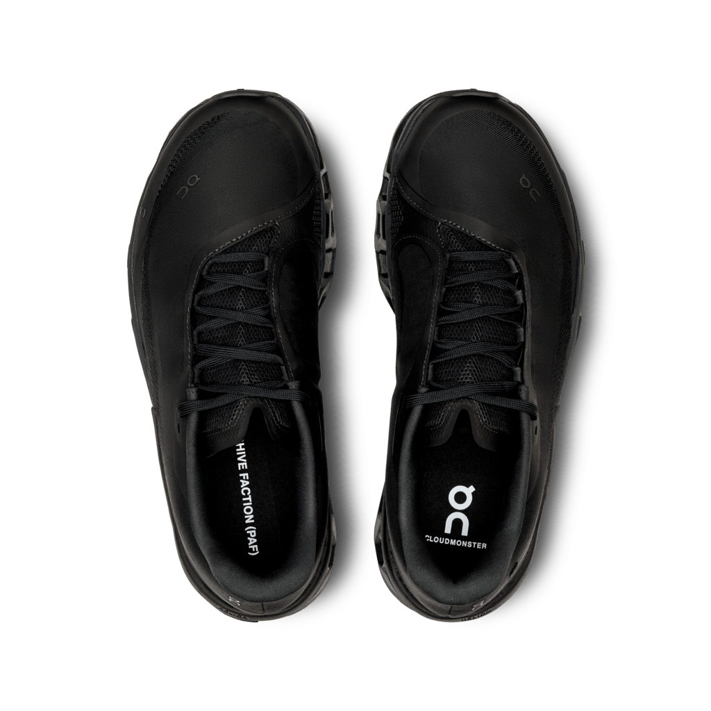 On Cloudmonster 2 POST ARCHIVE FACTION Black (Women's) - Guerdon Kicks -