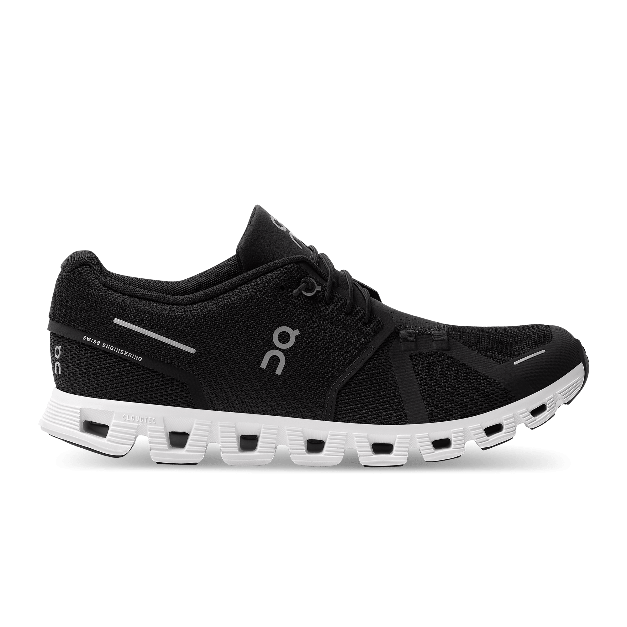 On Running Cloud 5 Black White - Guerdon Kicks -