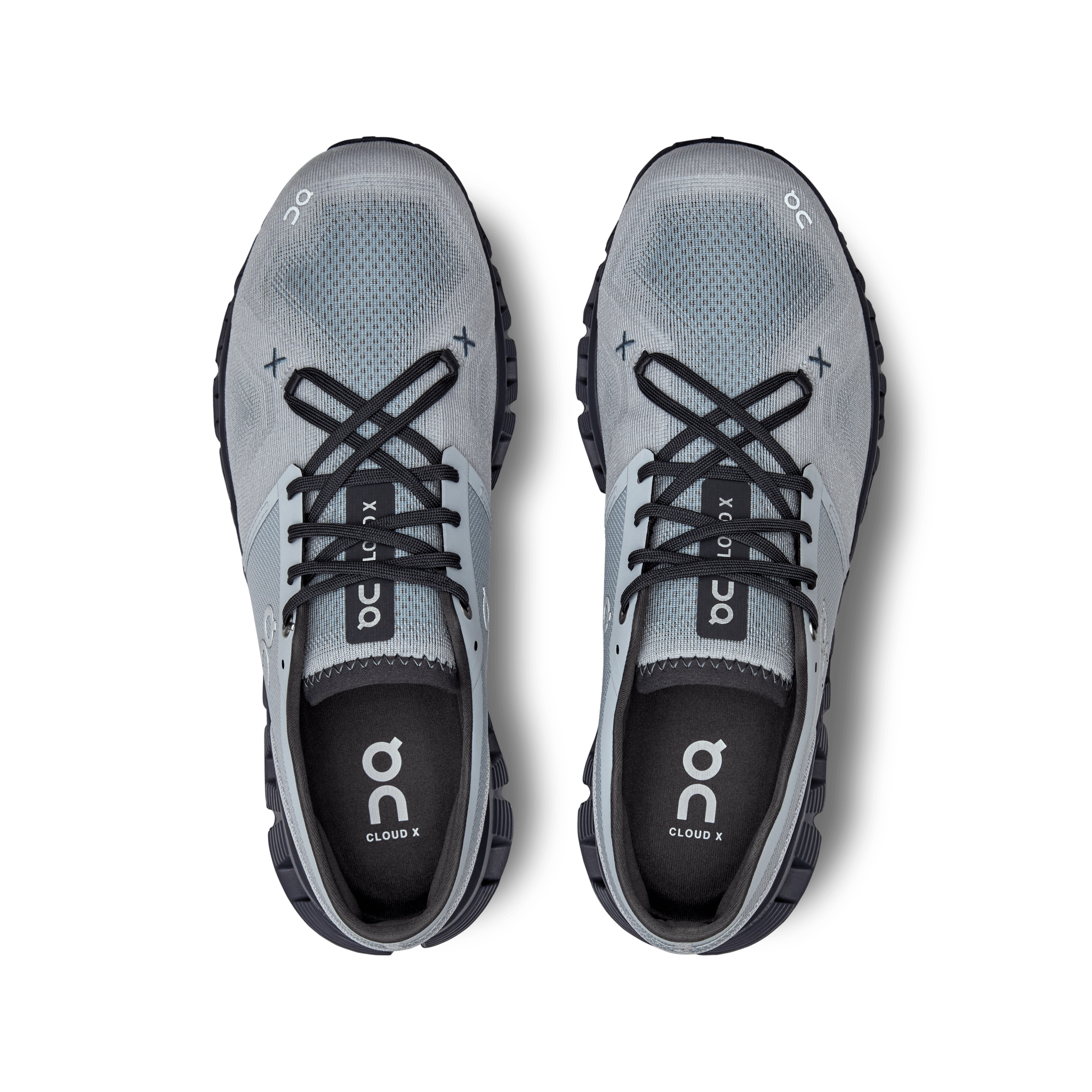 On Running Cloud X 3 Glacier Iron - Guerdon Kicks -