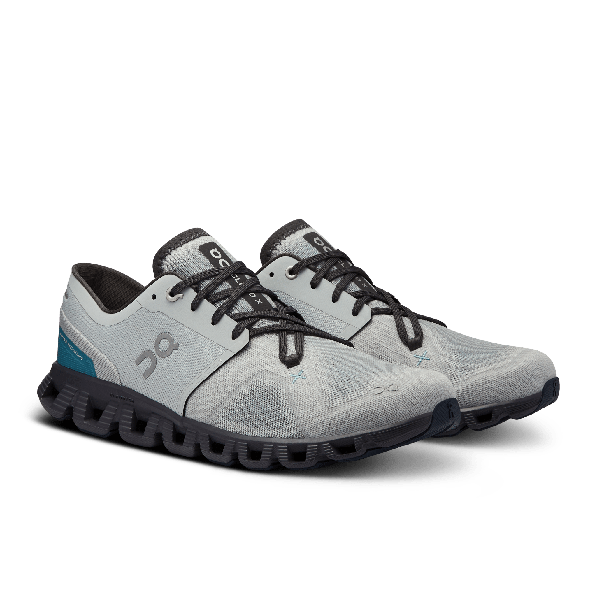 On Running Cloud X 3 Glacier Iron - Guerdon Kicks -