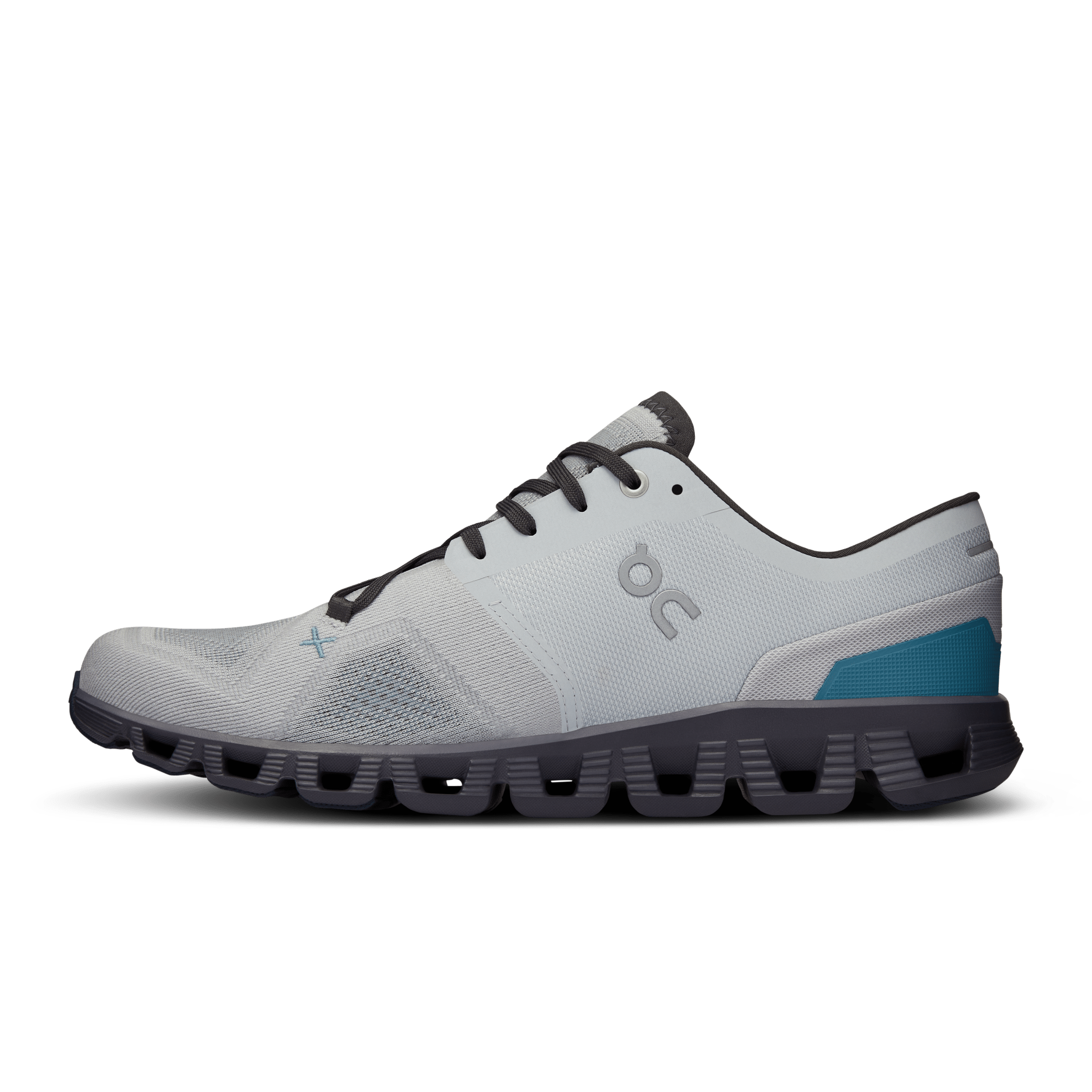 On Running Cloud X 3 Glacier Iron - Guerdon Kicks -