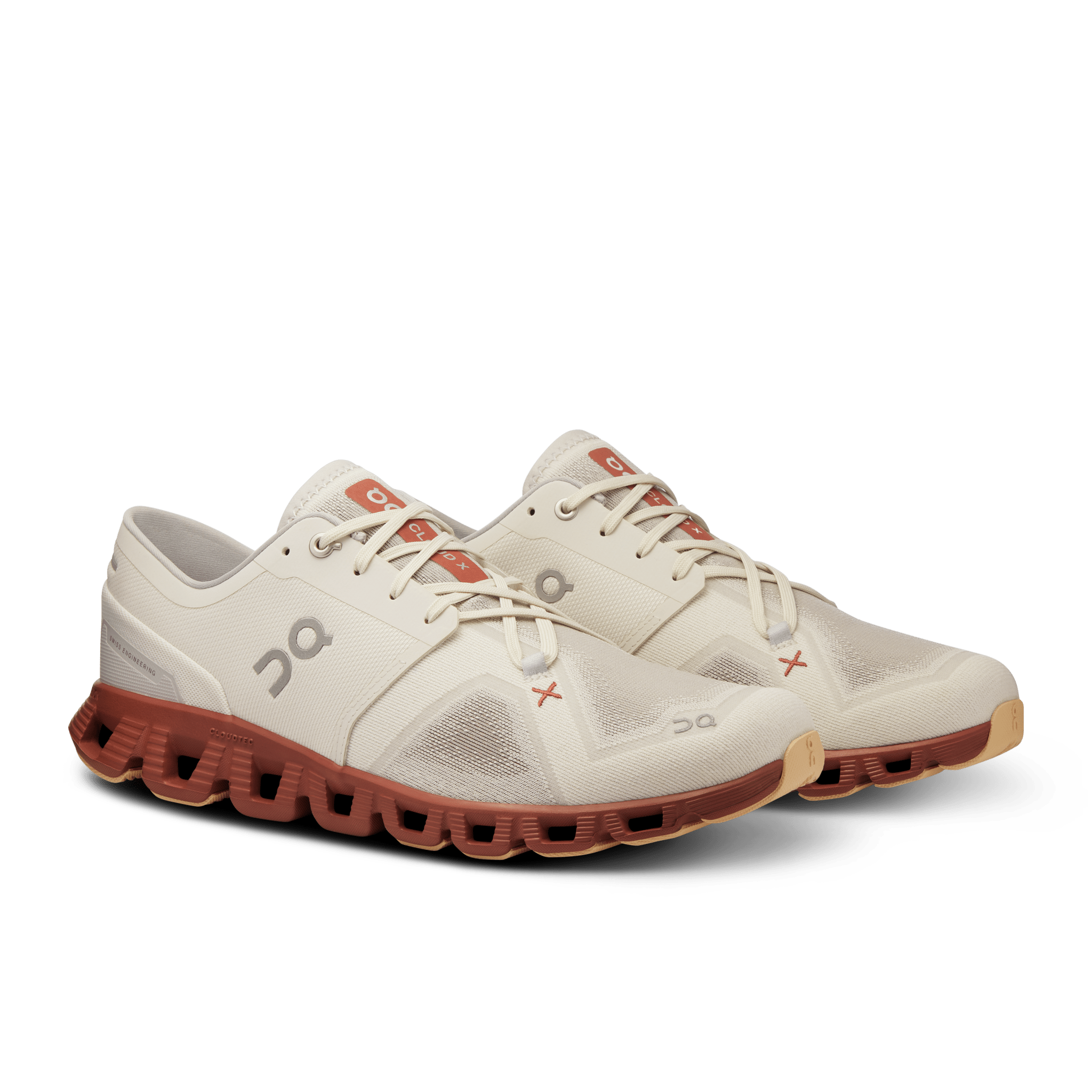On Running Cloud X 3 Ice Auburn - Guerdon Kicks -