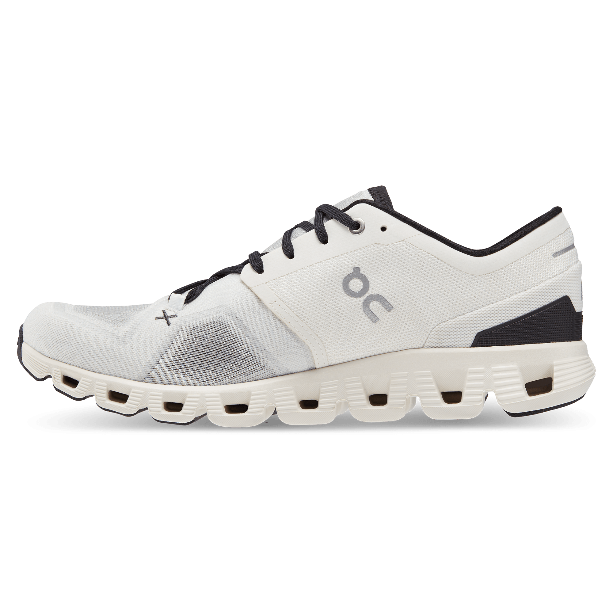On Running Cloud X 3 Ivory Black - Guerdon Kicks -