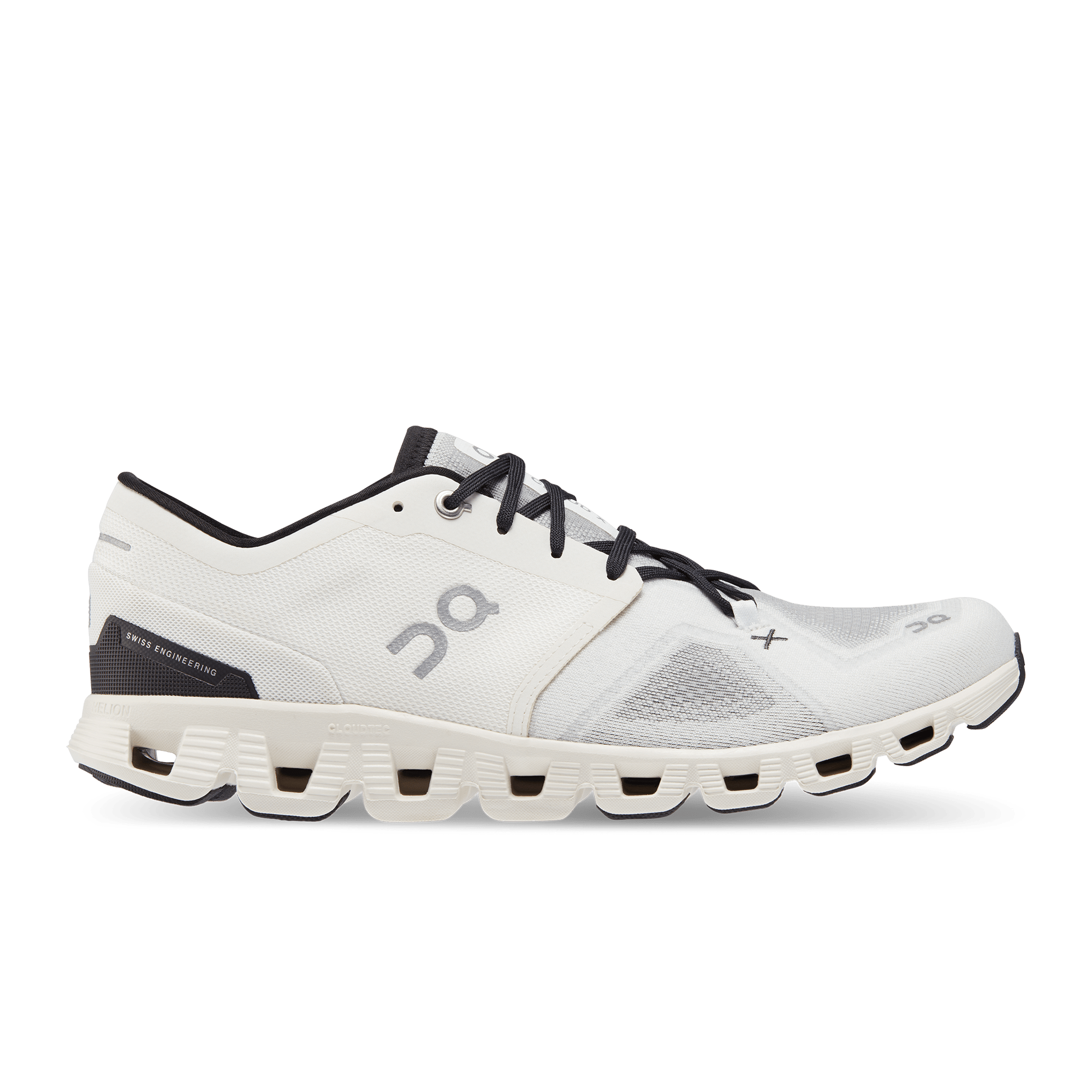 On Running Cloud X 3 Ivory Black - Guerdon Kicks -
