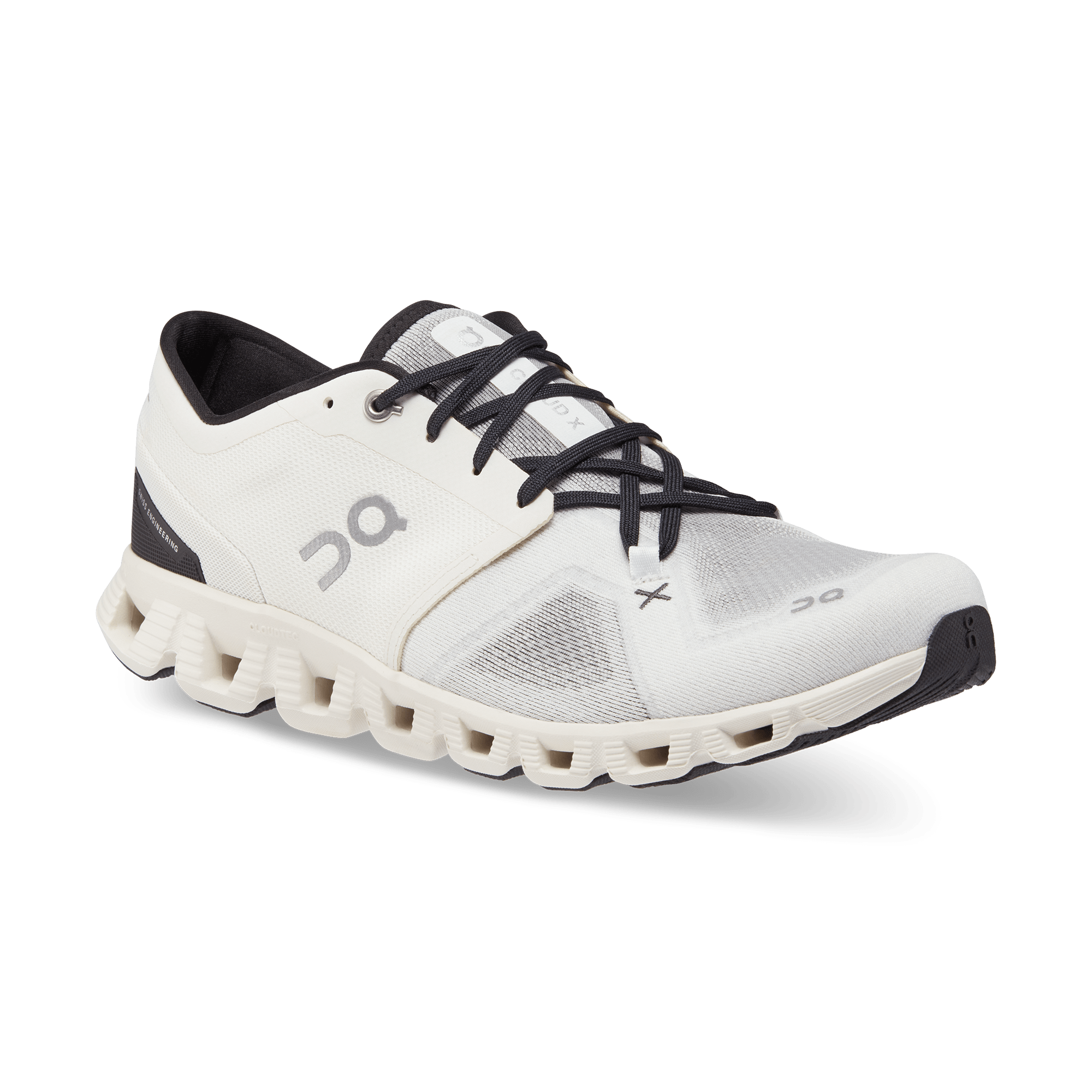 On Running Cloud X 3 Ivory Black - Guerdon Kicks -