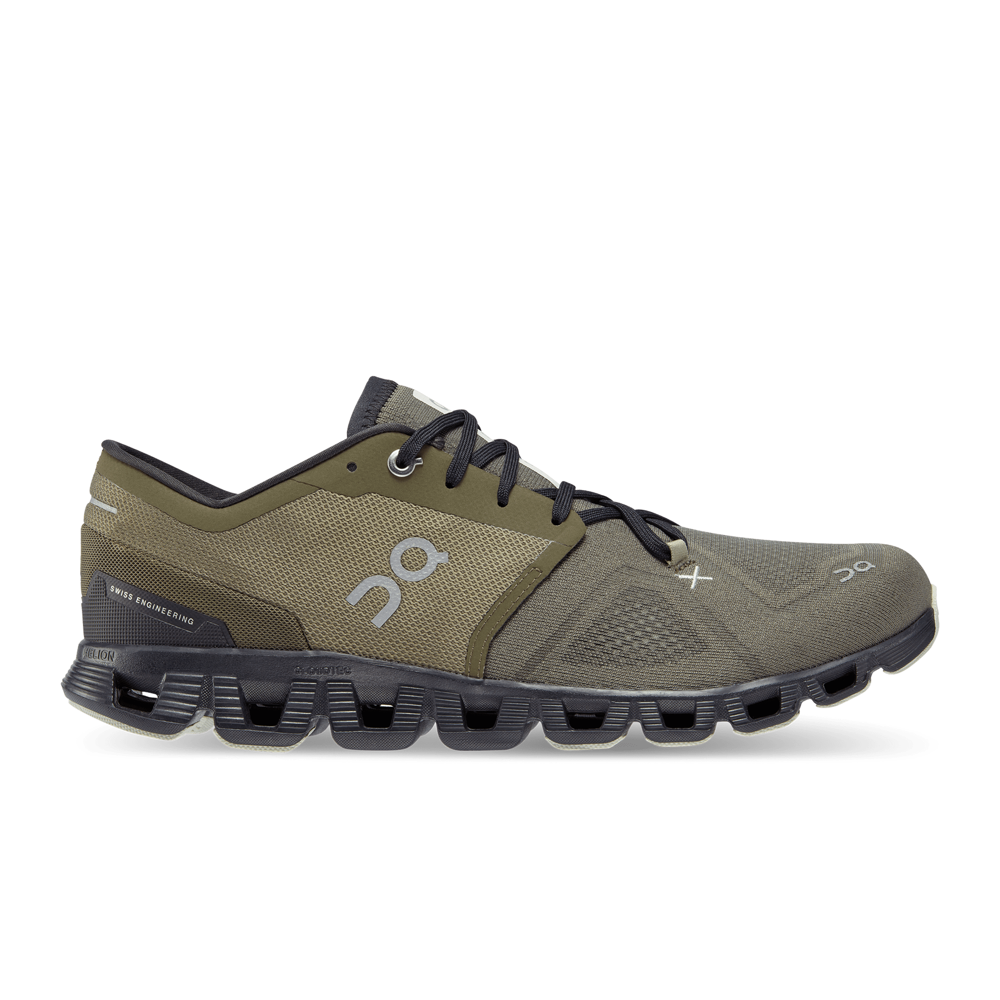 On Running Cloud X 3 Olive Reseda - Guerdon Kicks -