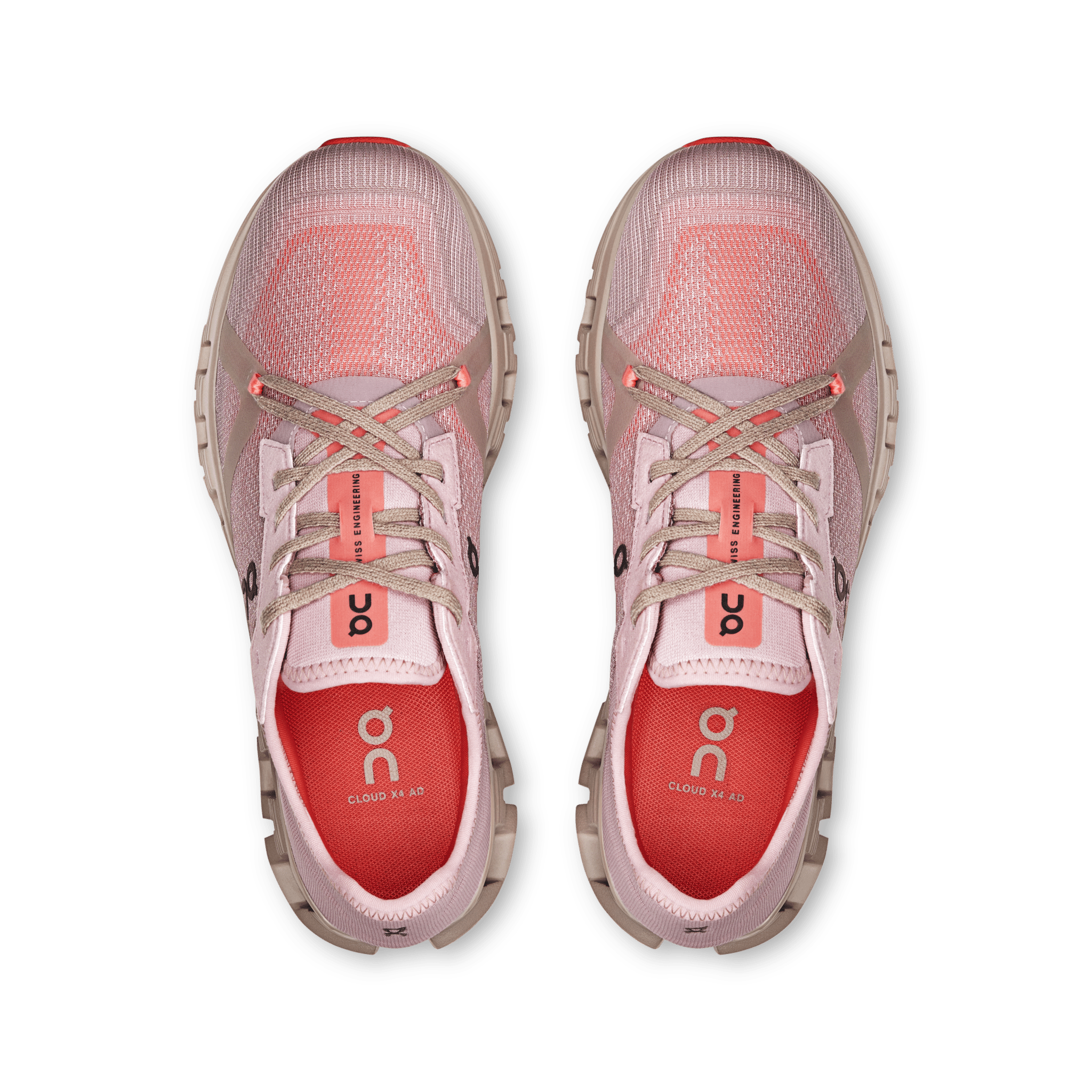 On Running Cloud X 4 AD Mauve Salmon (Women's) - Guerdon Kicks -