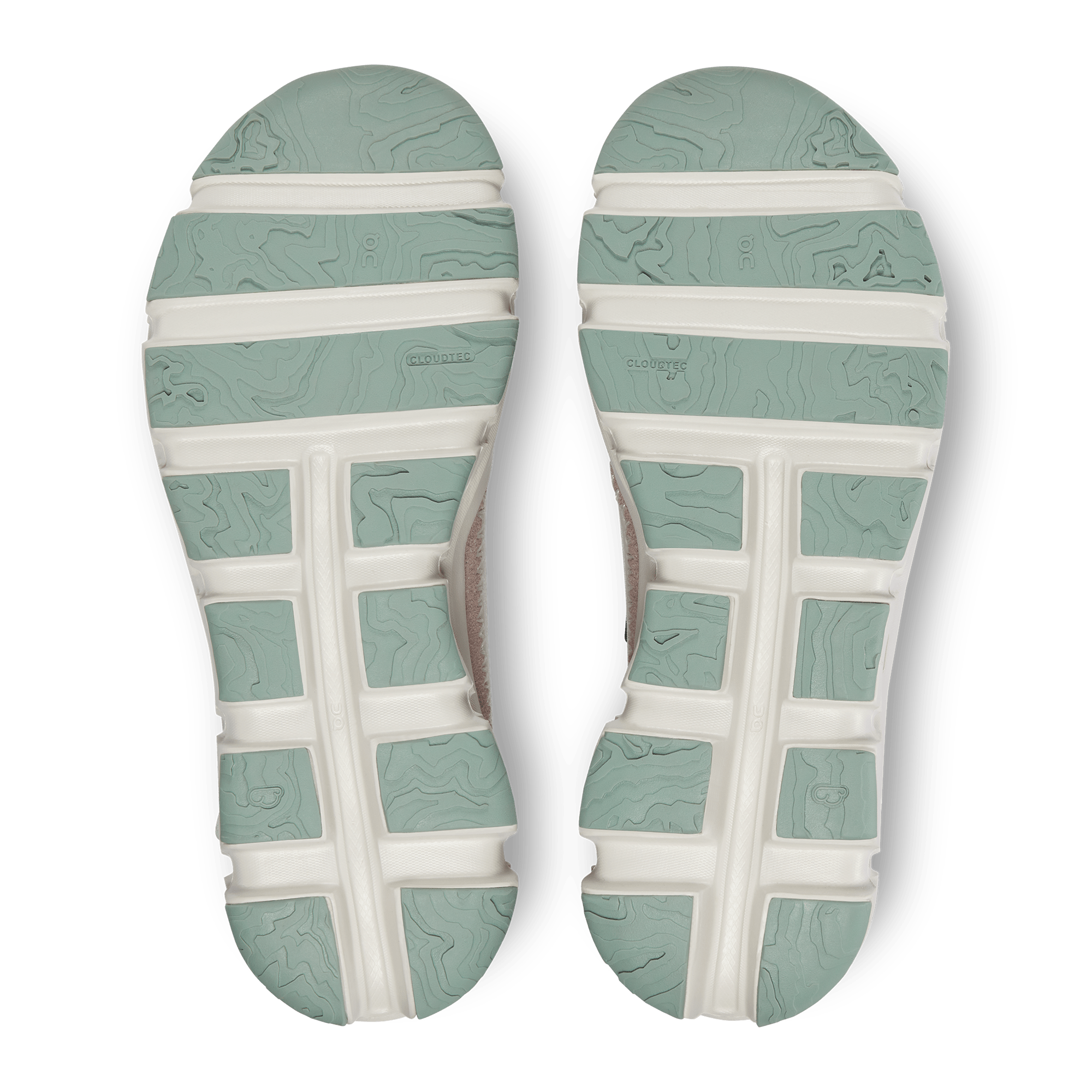 On Running Cloudaway White Ice Moss (Women's) - Guerdon Kicks -
