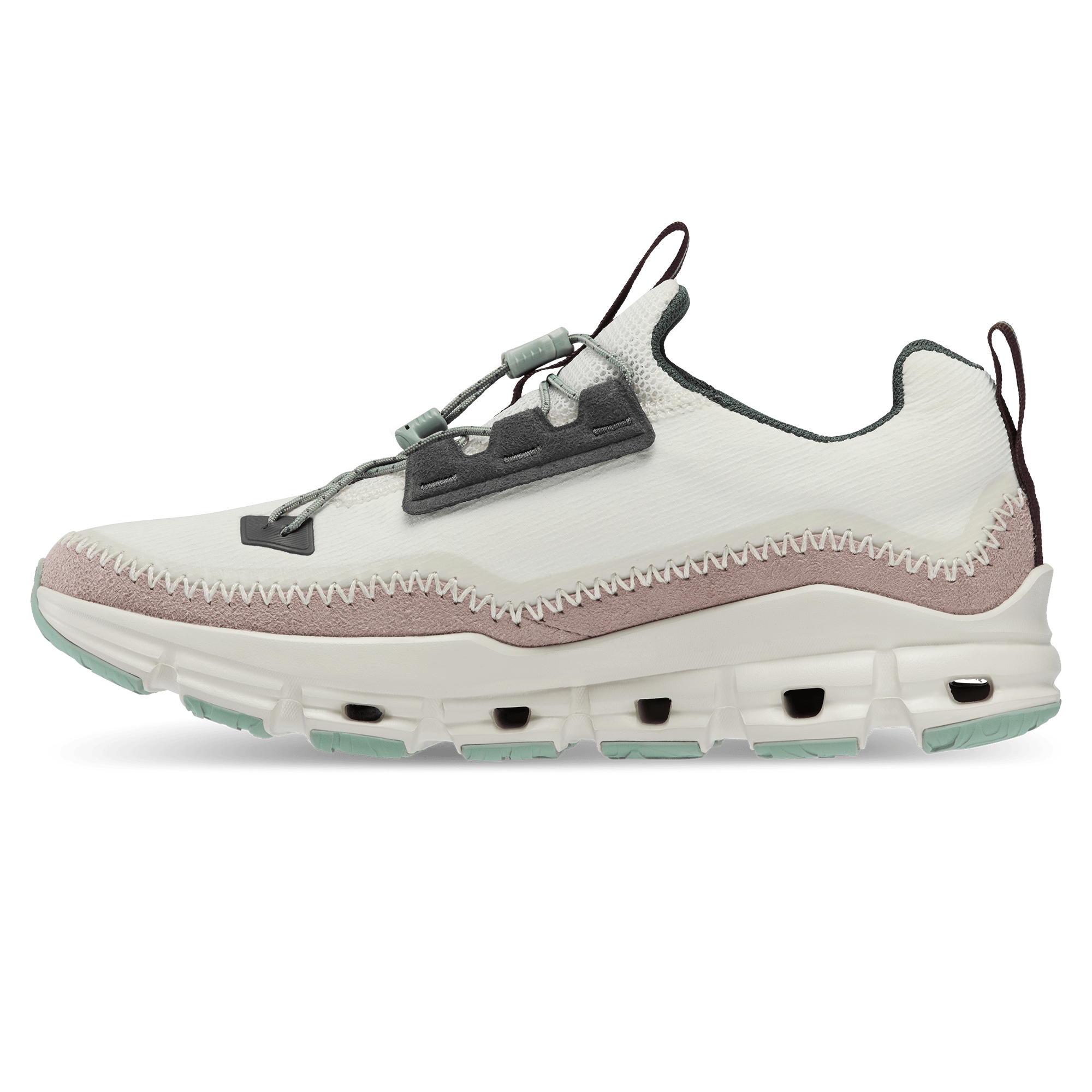 On Running Cloudaway White Ice Moss (Women's) - Guerdon Kicks -