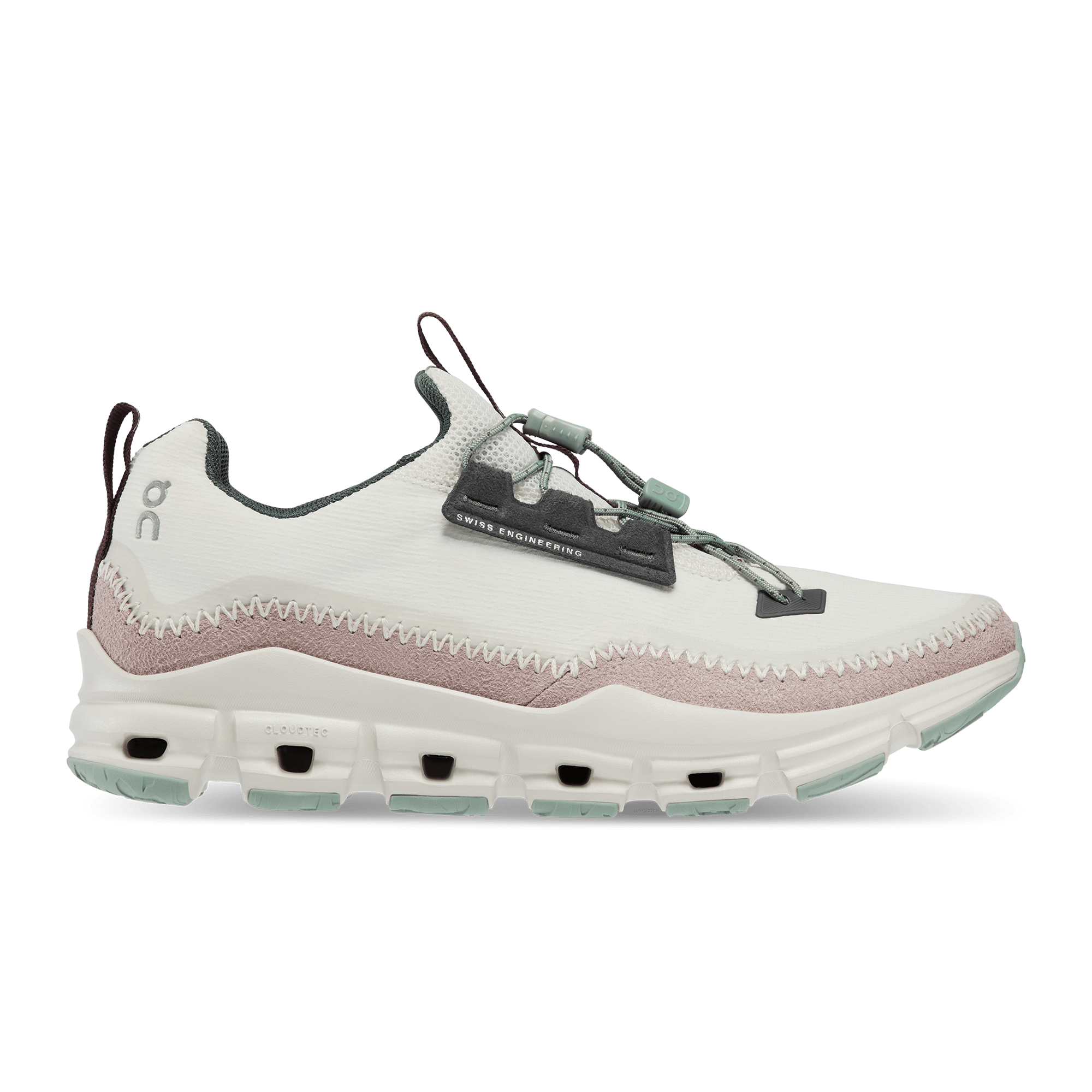 On Running Cloudaway White Ice Moss (Women's) - Guerdon Kicks -