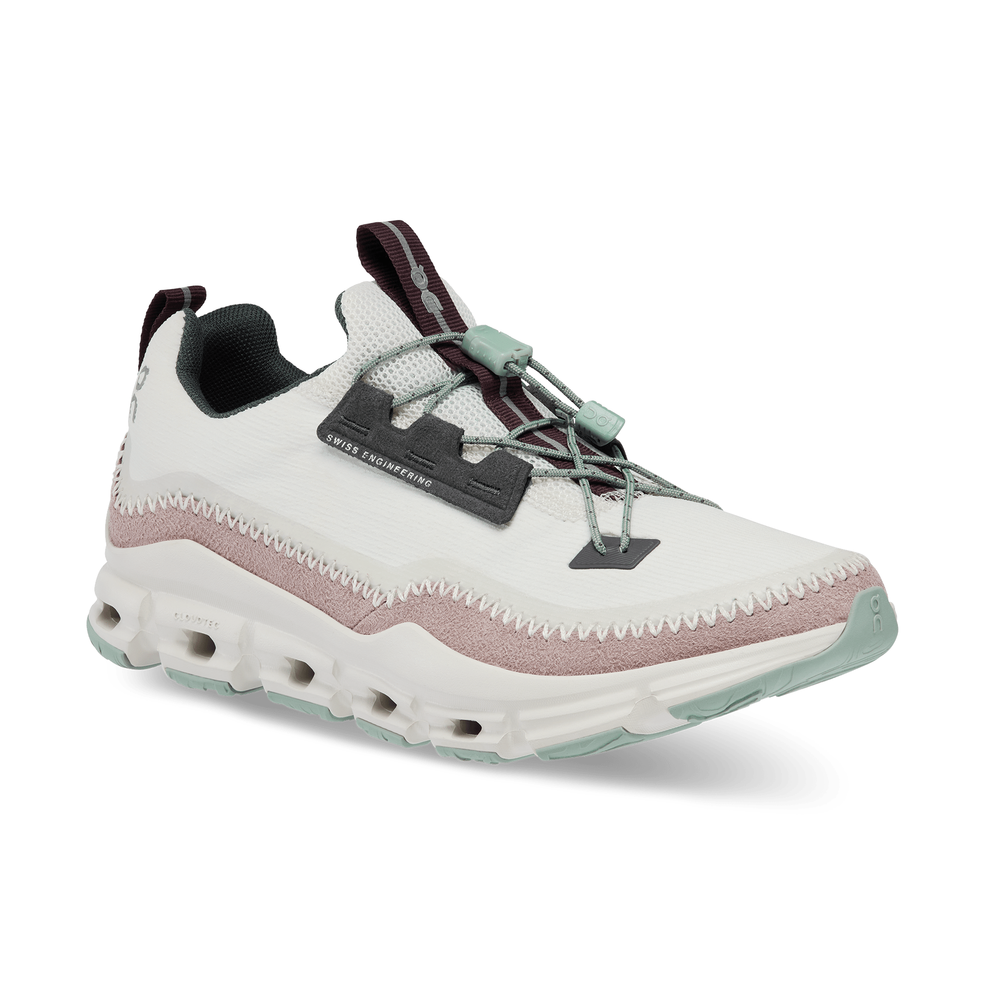 On Running Cloudaway White Ice Moss (Women's) - Guerdon Kicks -