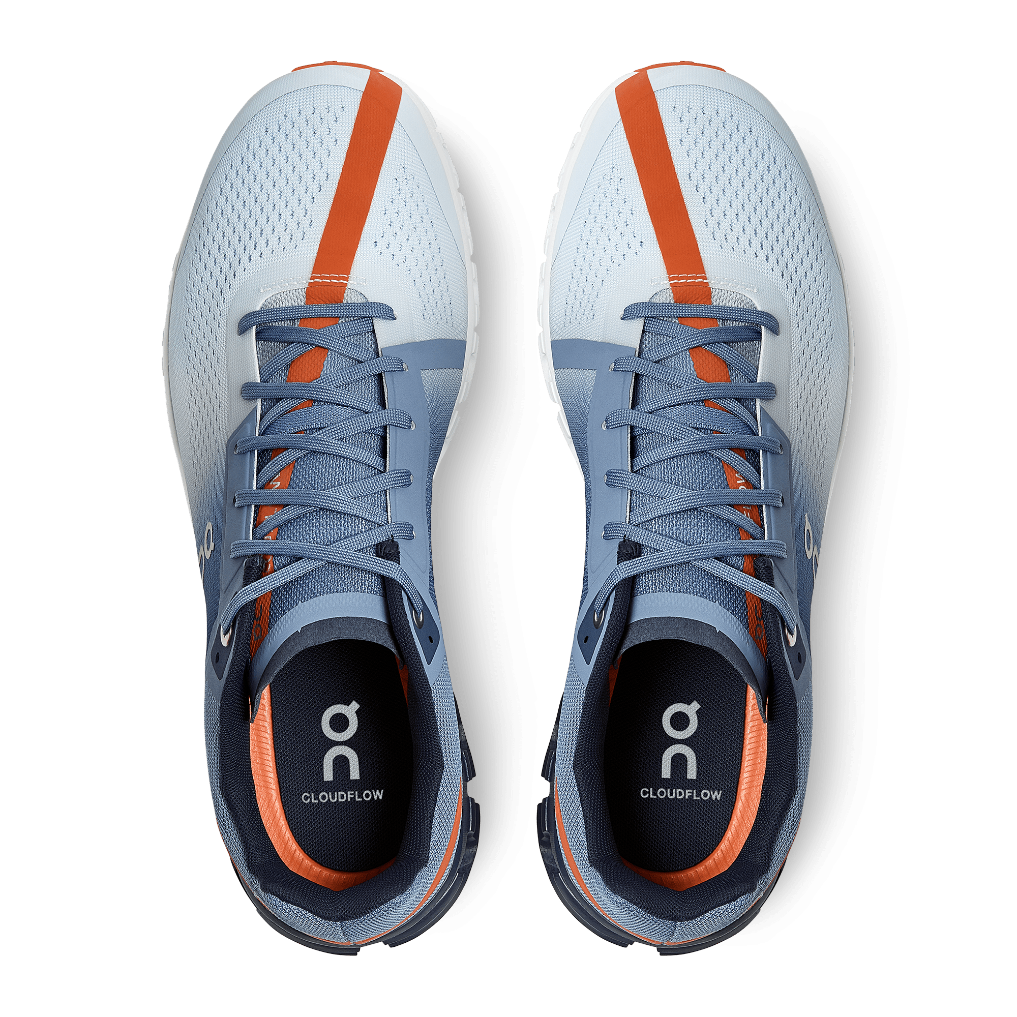 On Running Cloudflow 3.0 Lake Blue Flare Orange - Guerdon Kicks -