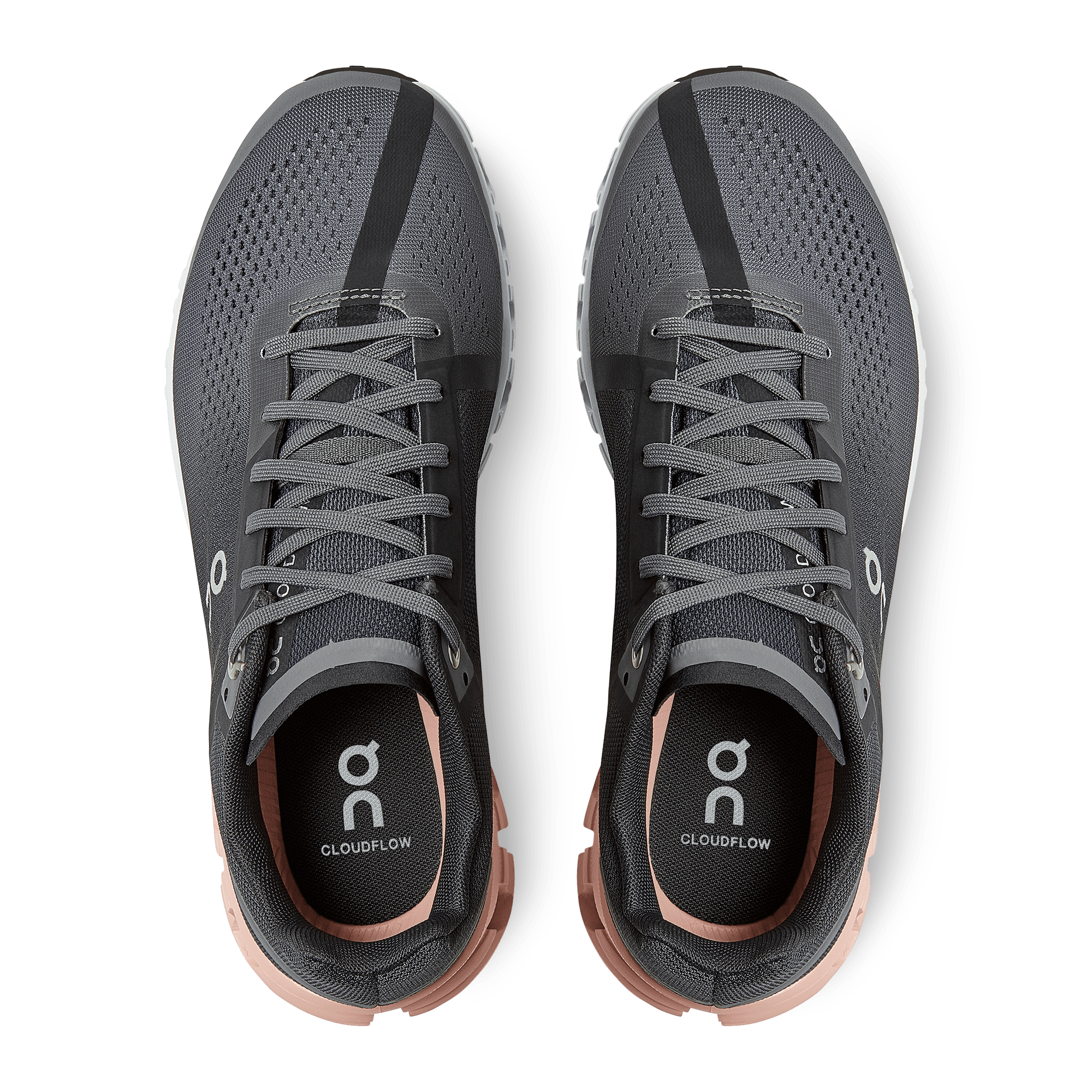 On Running Cloudflow 3.0 Rock Grey Rose (Women's) - Guerdon Kicks -