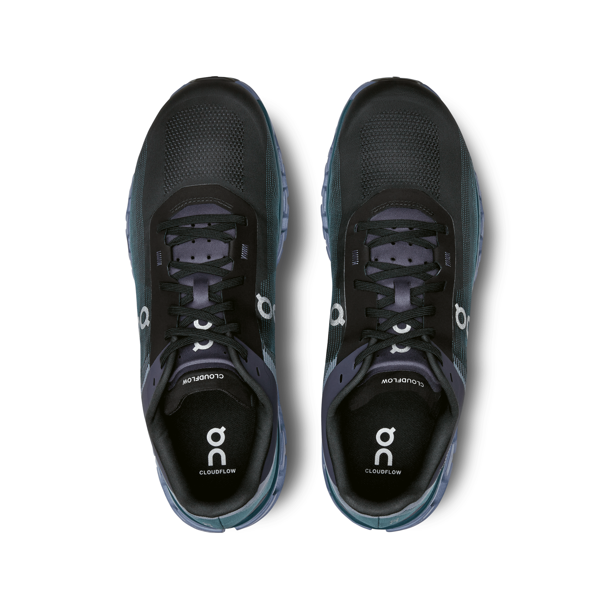On Running Cloudflow 4 Black Storm - Guerdon Kicks -