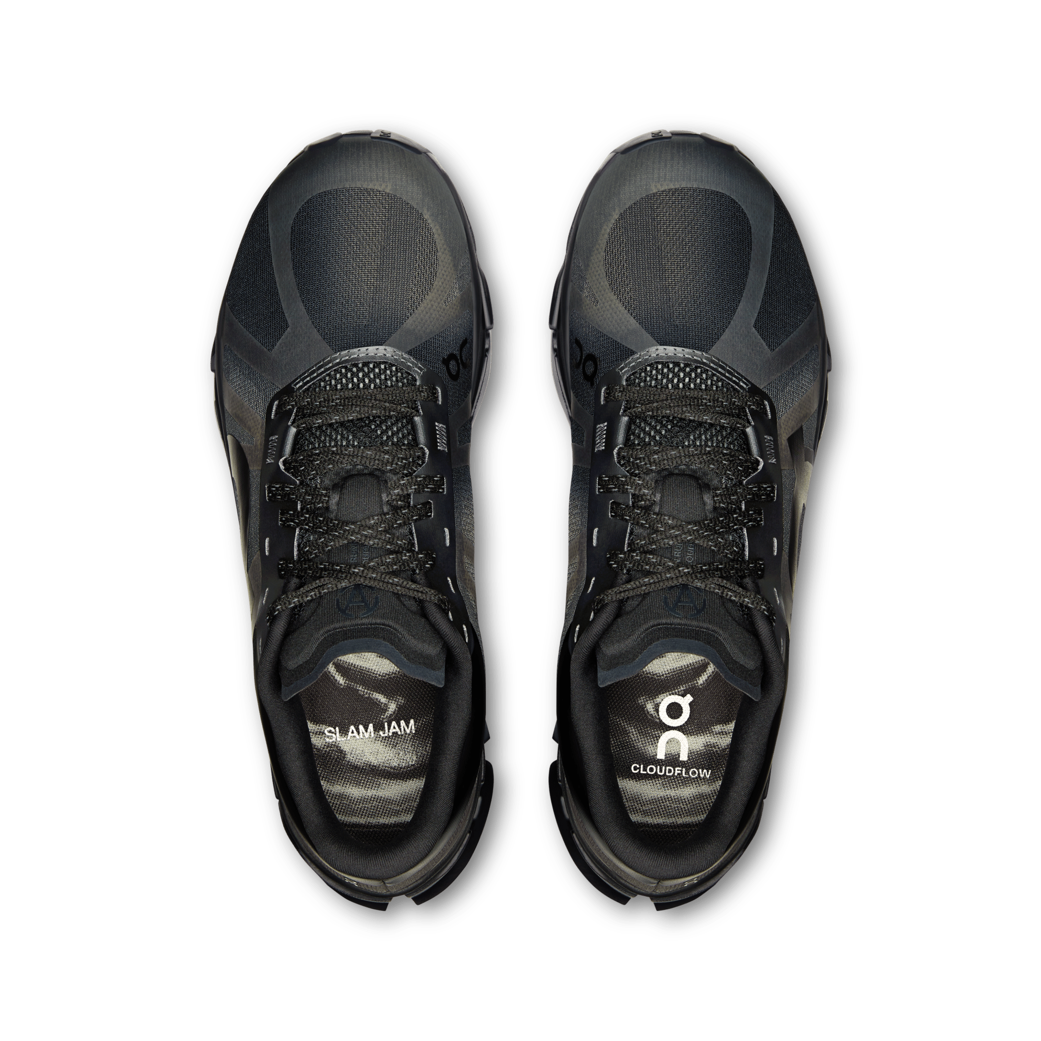 On Running Cloudflow 5 Slam Jam Gull Black (Women's) - Guerdon Kicks -