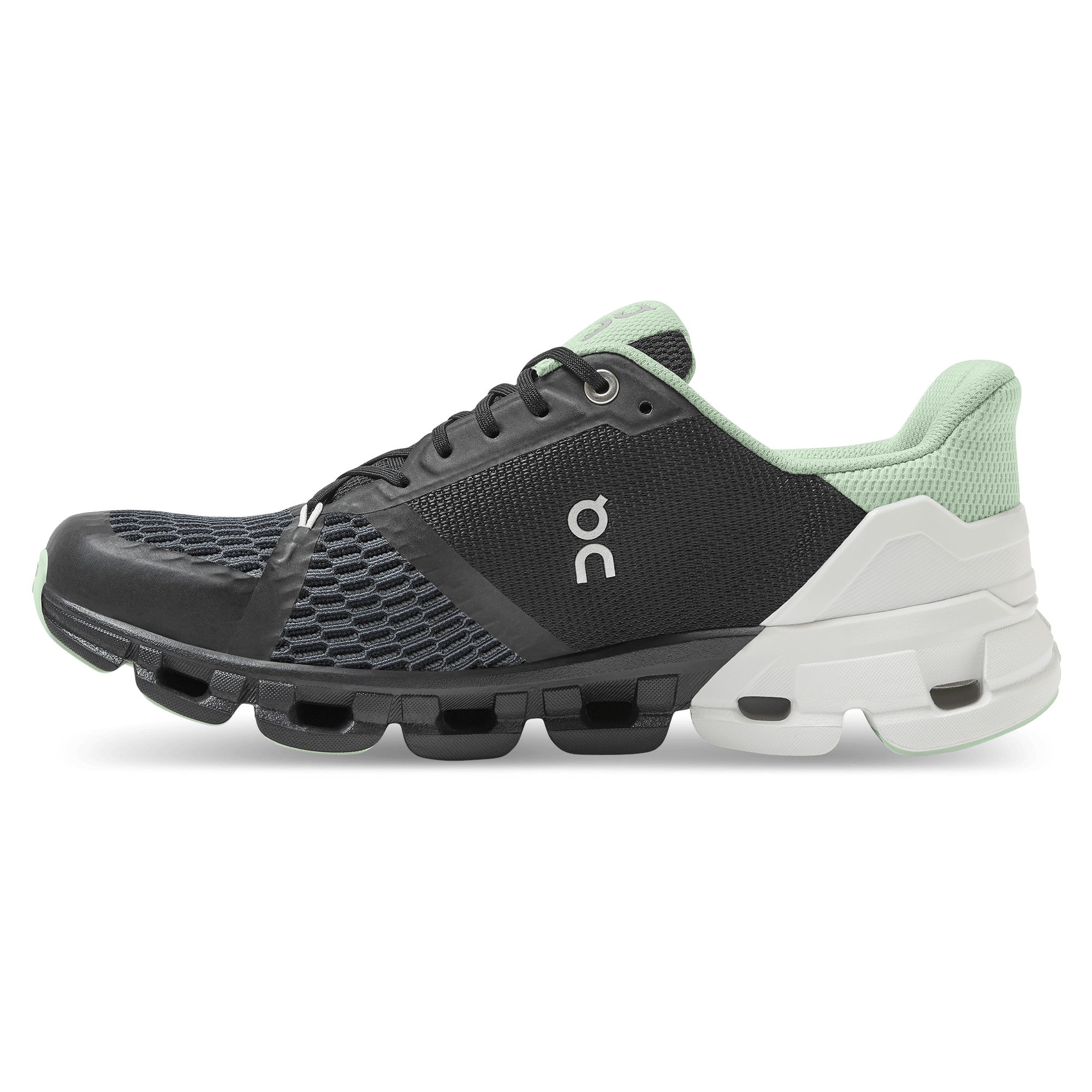 On Running Cloudflyer Black White (Women's) - Guerdon Kicks -