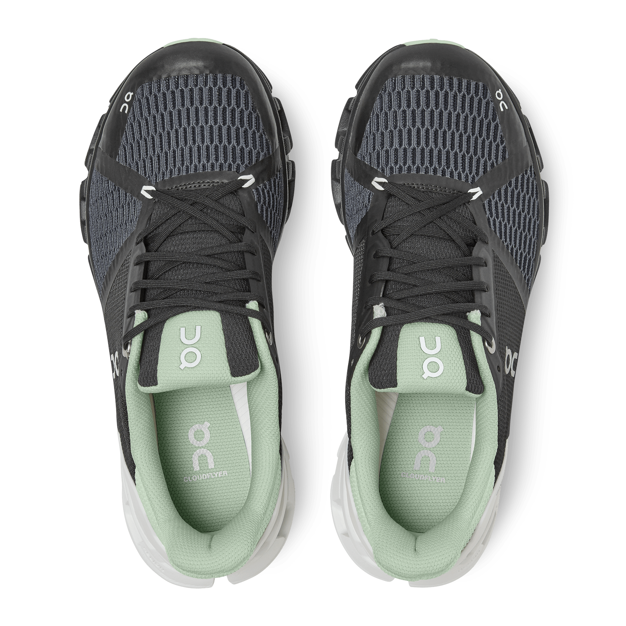 On Running Cloudflyer Black White (Women's) - Guerdon Kicks -