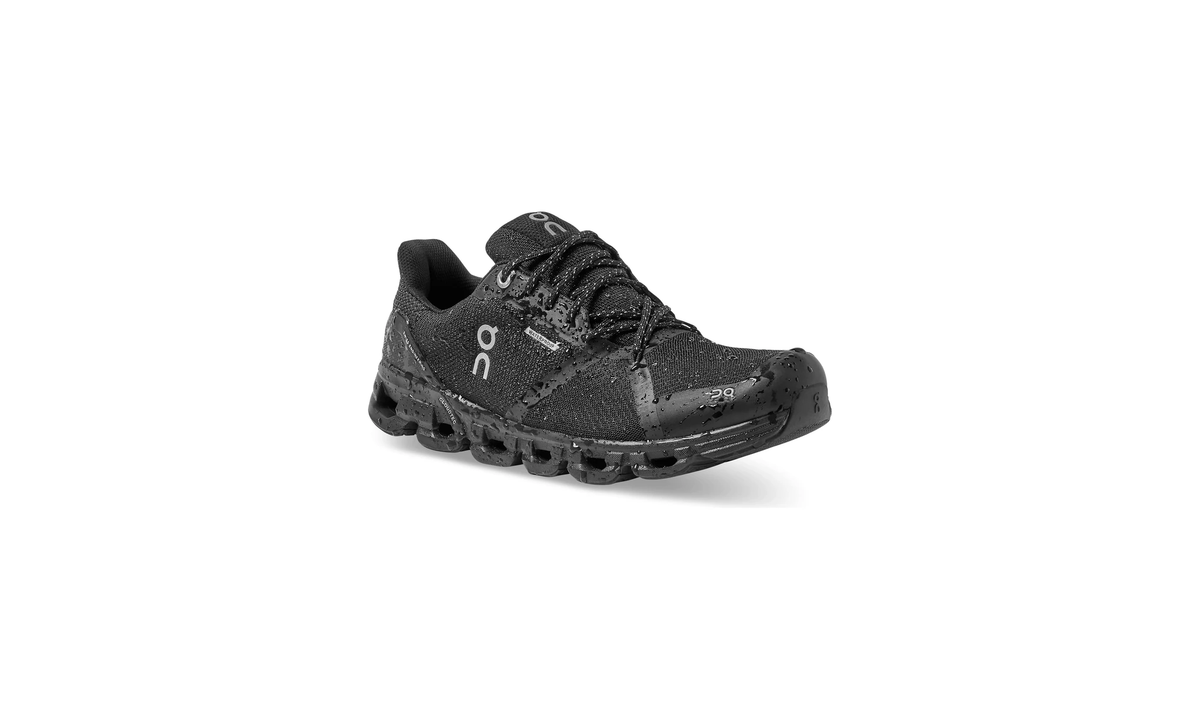 On Running Cloudflyer Waterproof Black Lunar (Women's) - Guerdon Kicks -