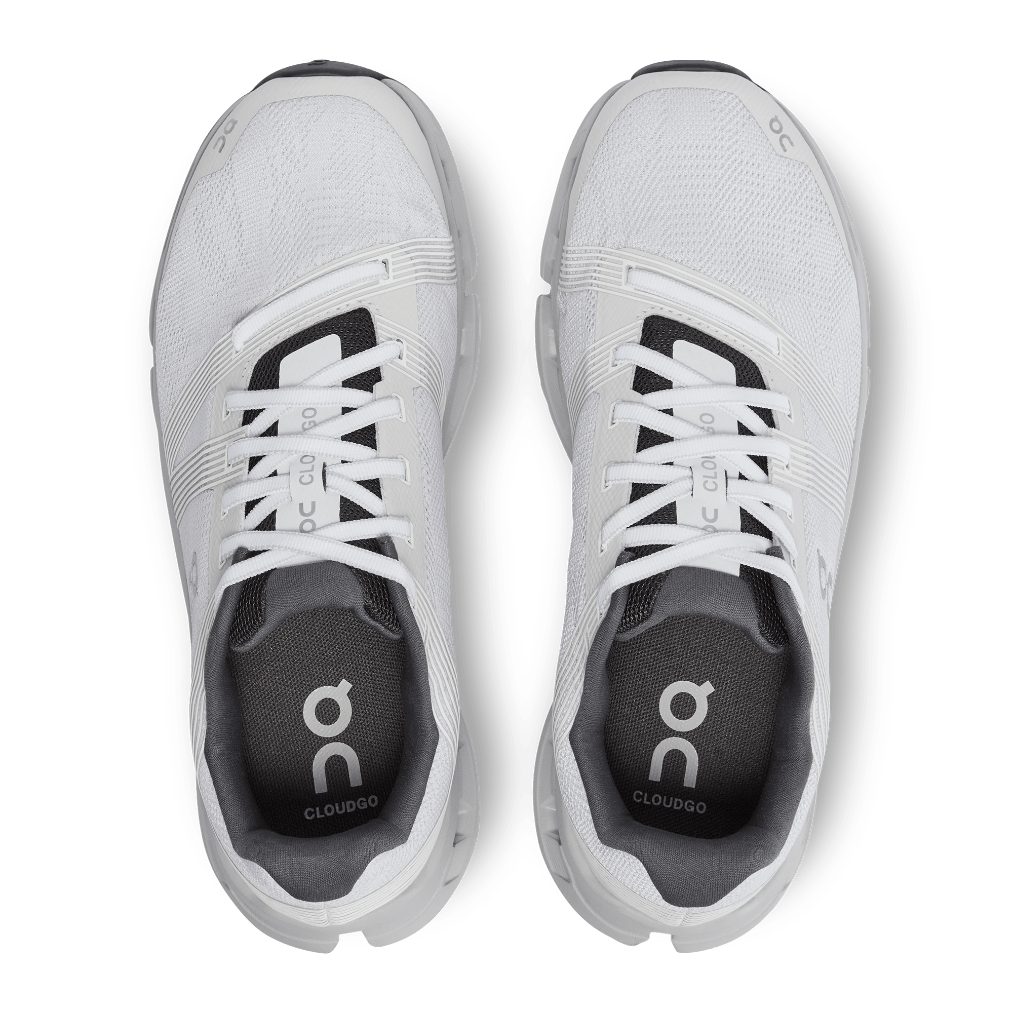 On Running Cloudgo White Glacier Grey (Women's) - Guerdon Kicks -