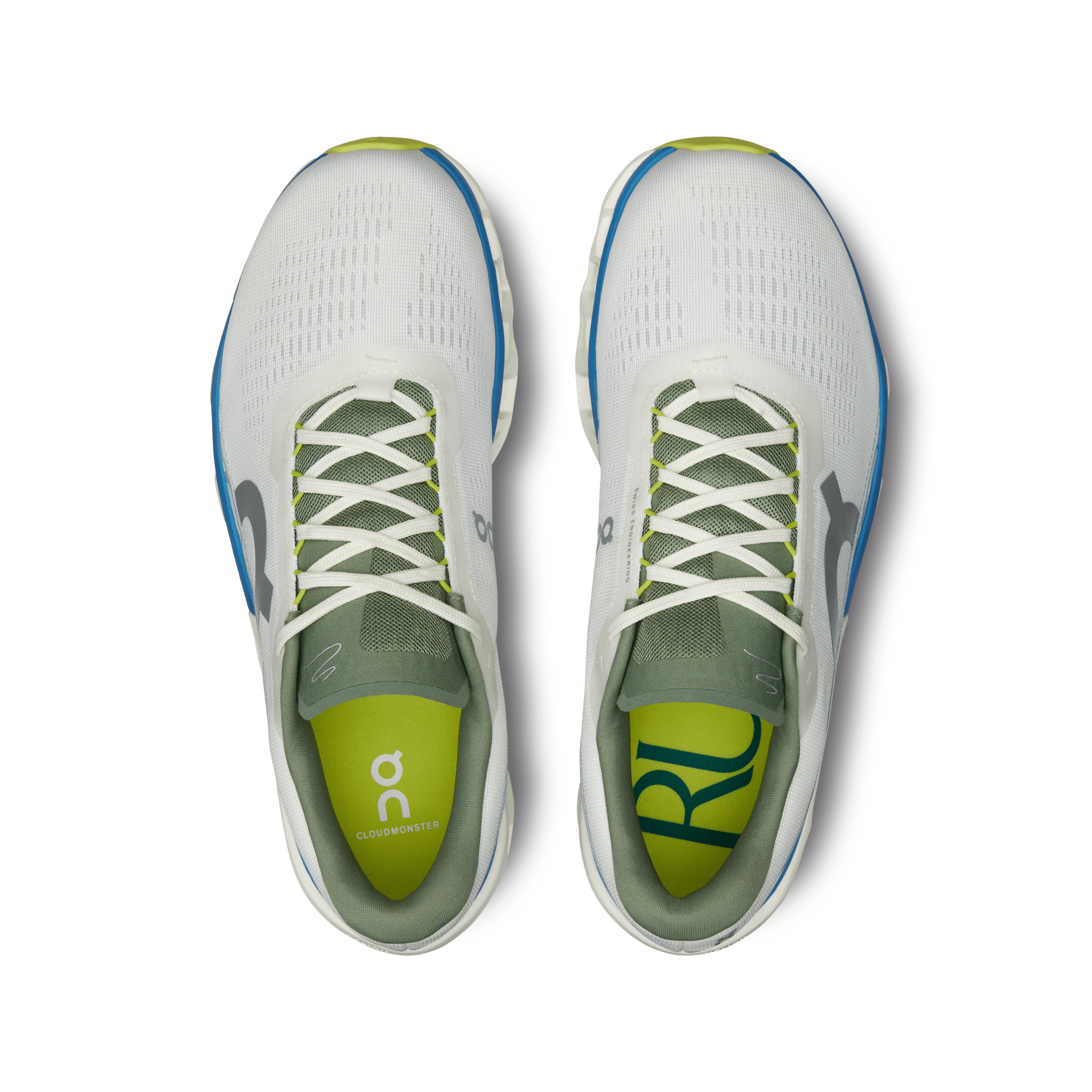 On Running Cloudmonster 2 Distance White Lapis - Guerdon Kicks -
