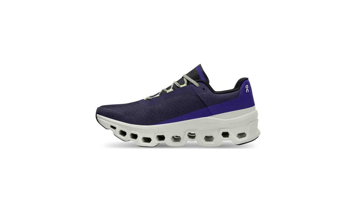 On Running Cloudmonster Acai Purple Yellow - Guerdon Kicks -