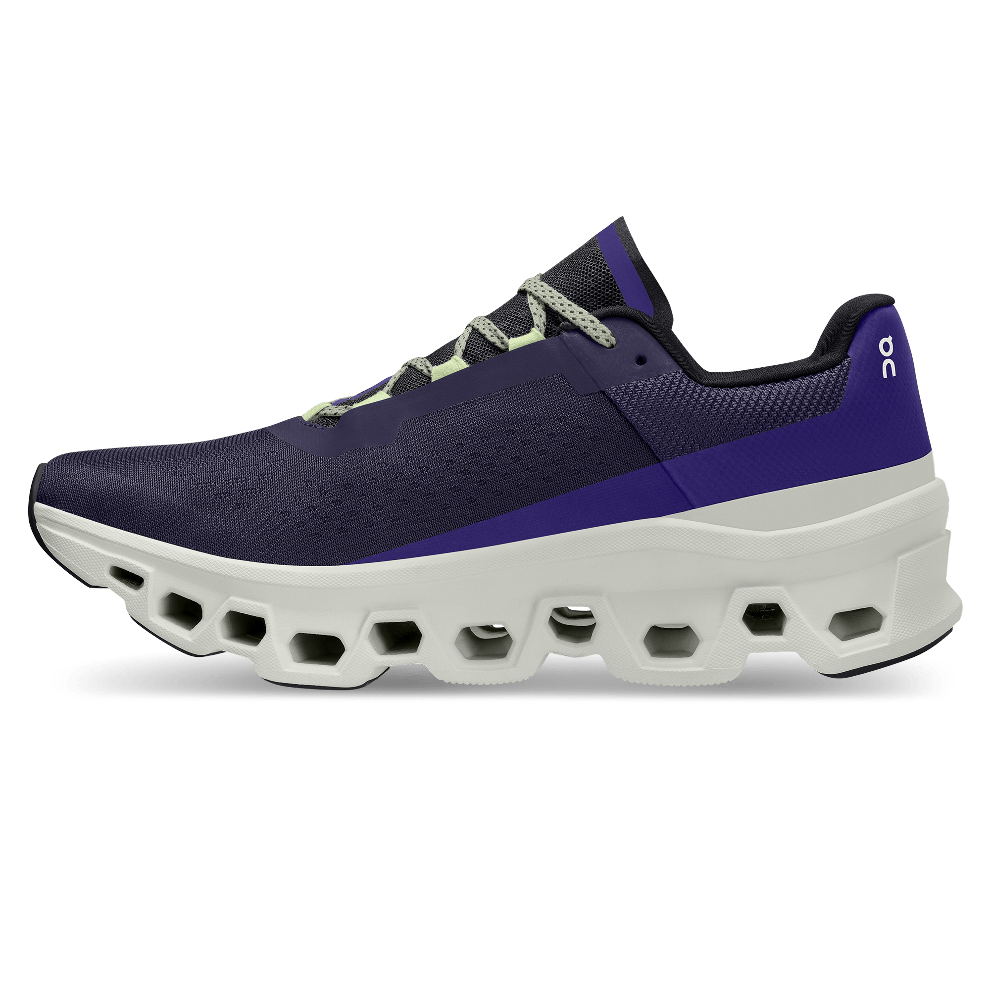 On Running Cloudmonster Acai Purple Yellow - Guerdon Kicks -