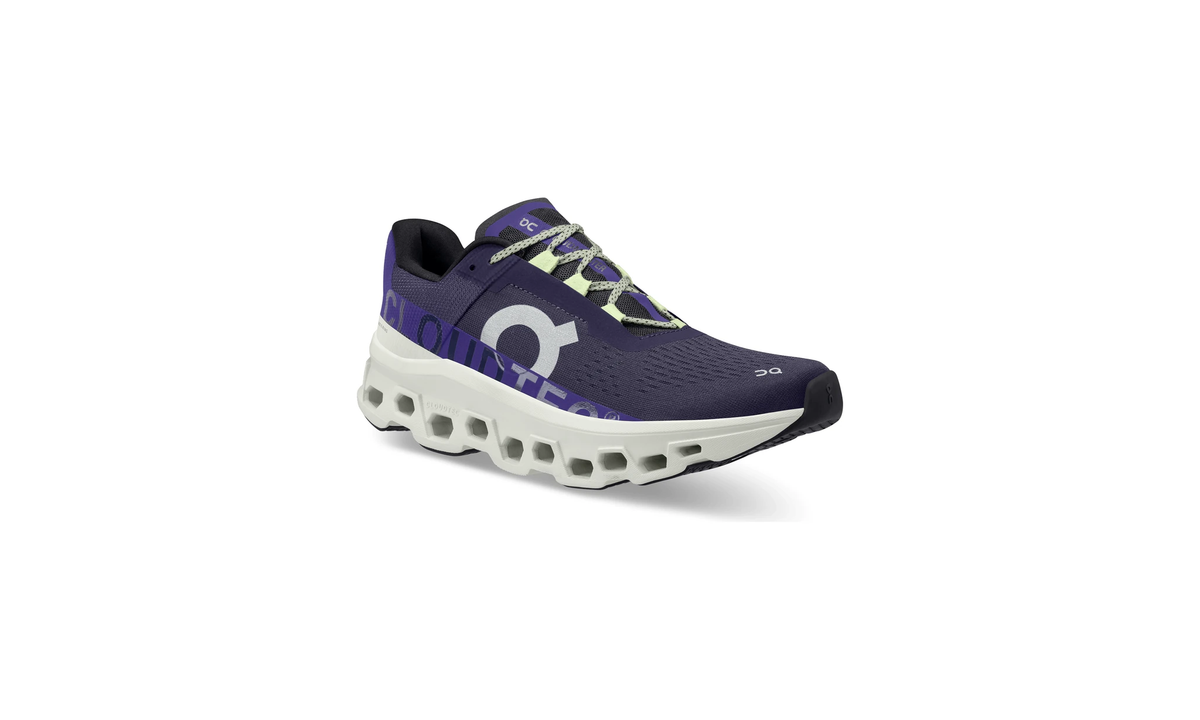 On Running Cloudmonster Acai Purple Yellow - Guerdon Kicks -