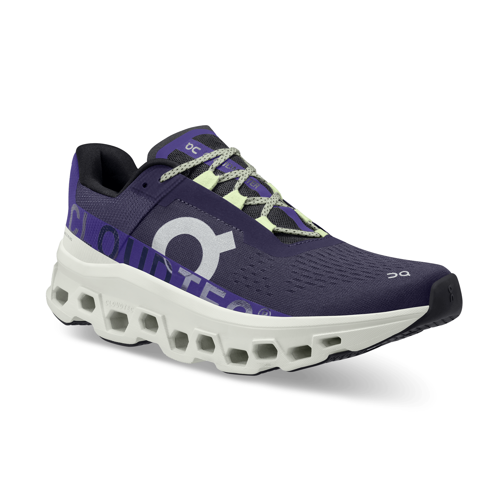 On Running Cloudmonster Acai Purple Yellow - Guerdon Kicks -