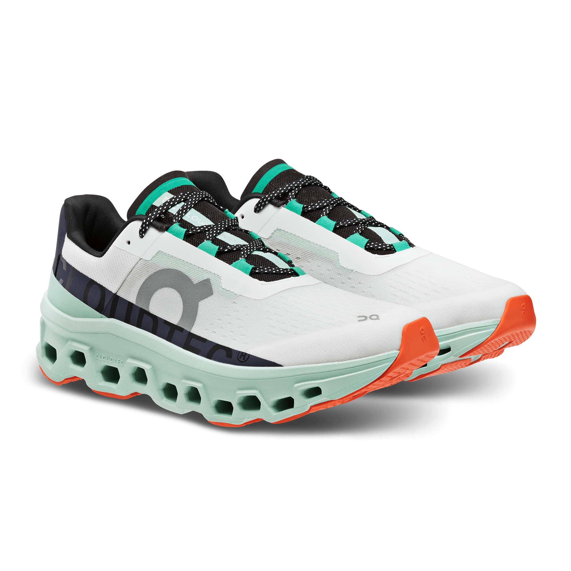 On Running Cloudmonster Undyed White Creek - Guerdon Kicks -