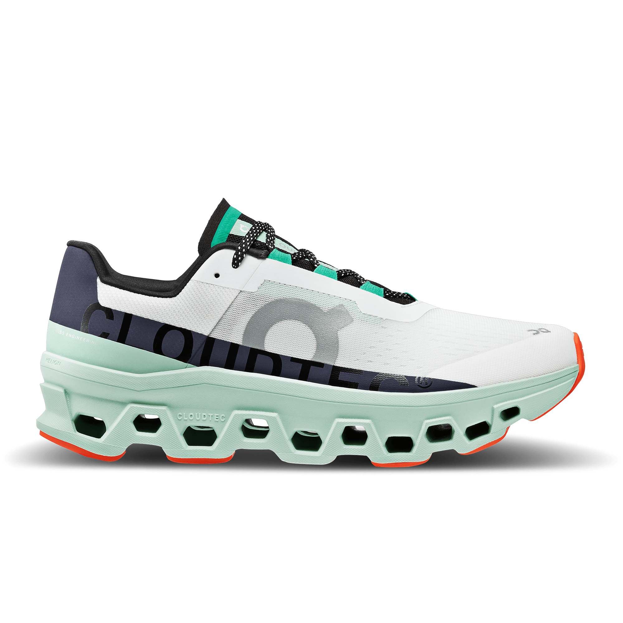 On Running Cloudmonster Undyed White Creek - Guerdon Kicks -