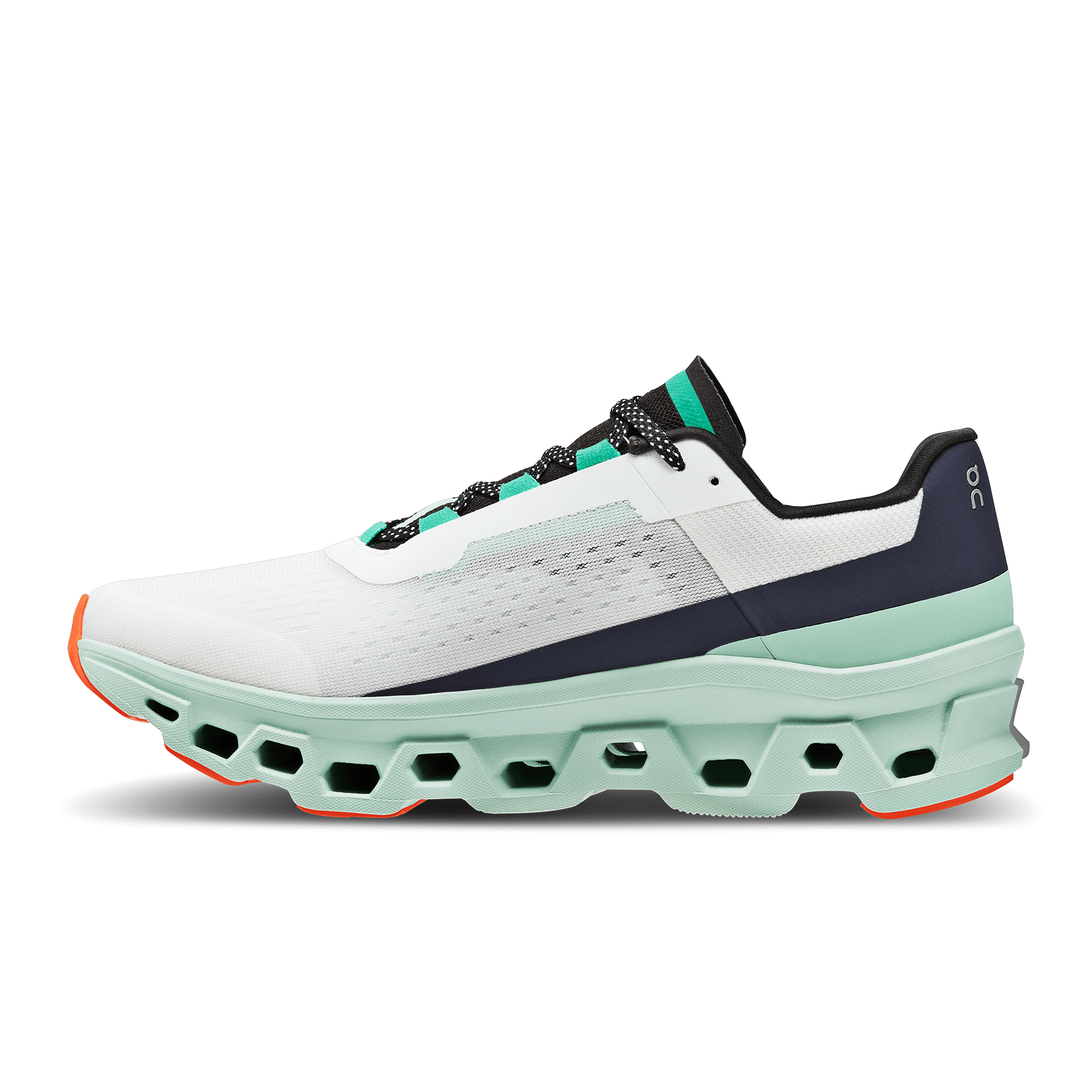 On Running Cloudmonster Undyed White Creek - Guerdon Kicks -