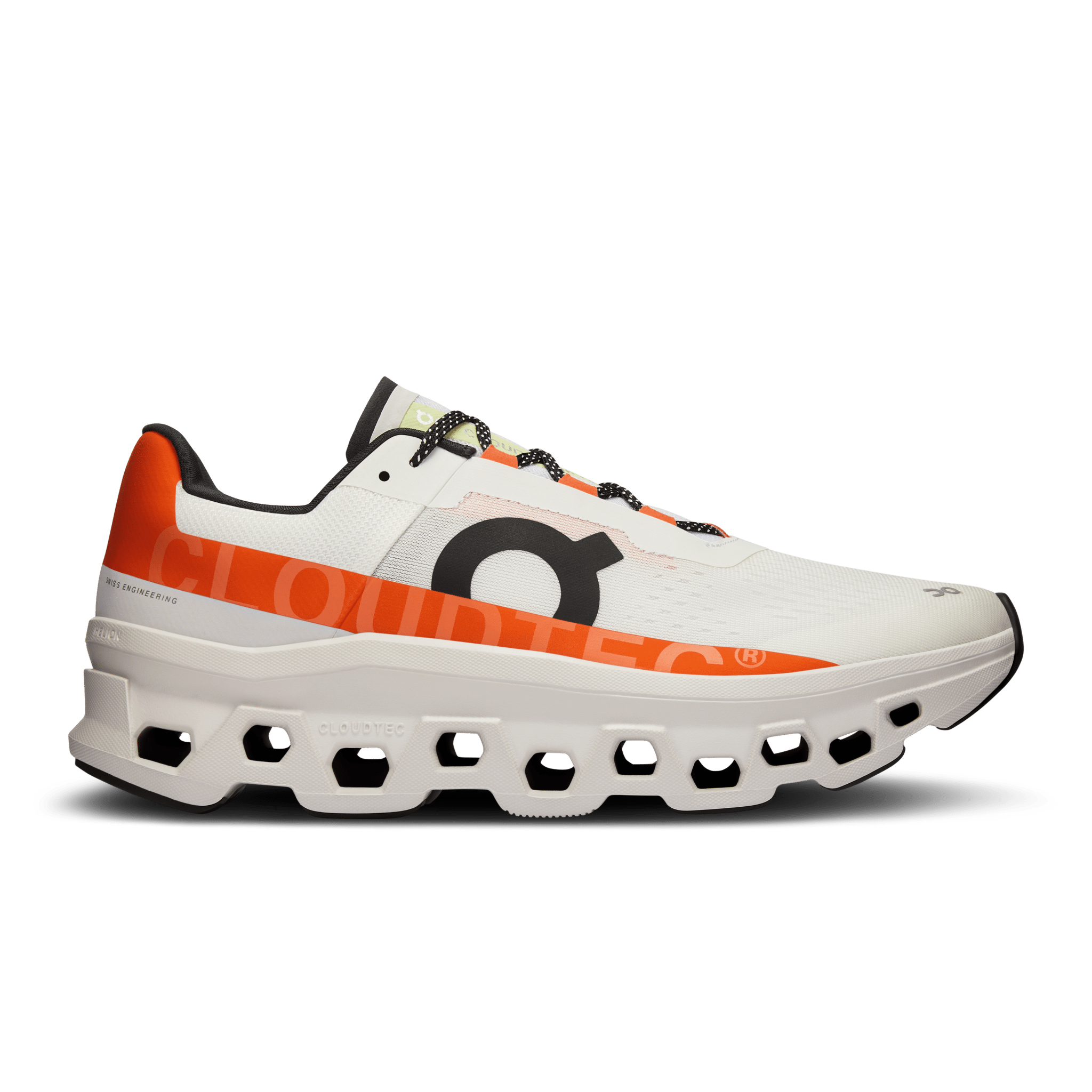 On Running Cloudmonster Undyed White Flame - Guerdon Kicks -