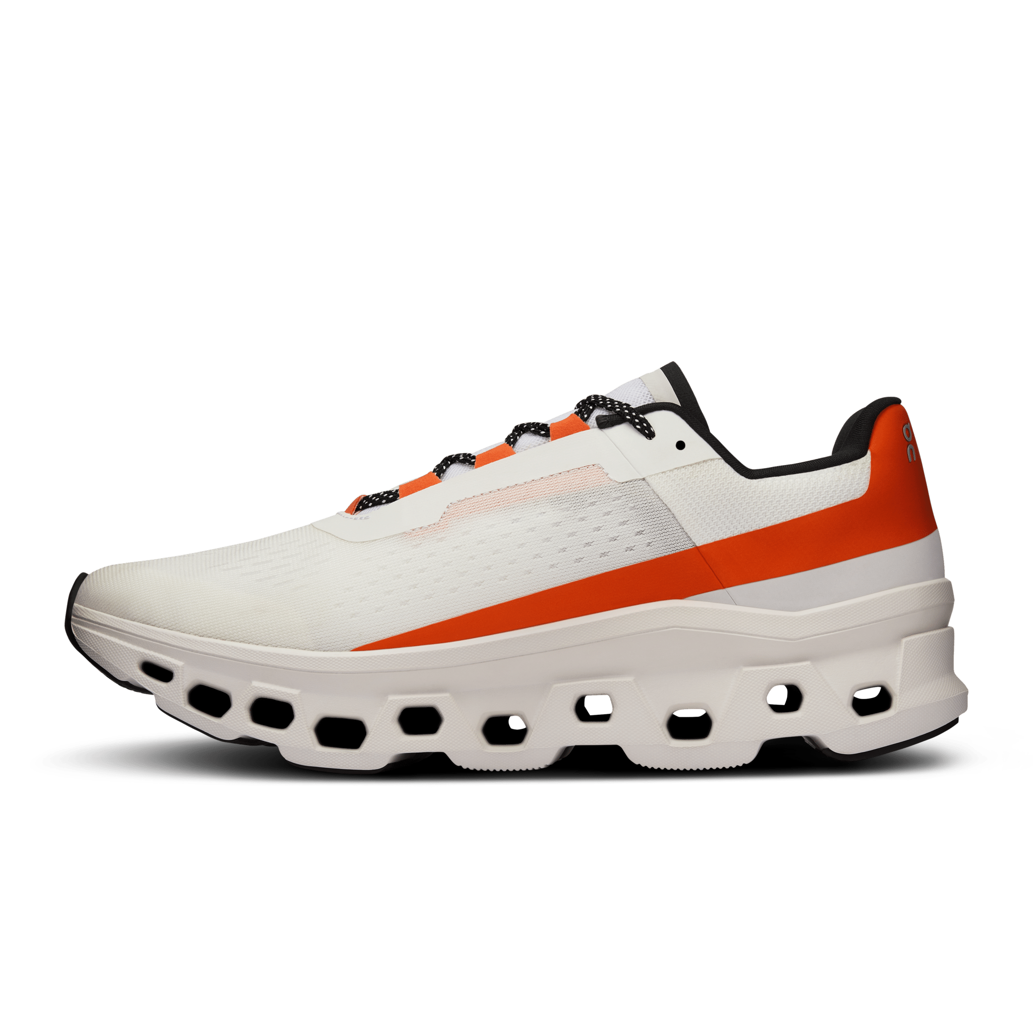 On Running Cloudmonster Undyed White Flame - Guerdon Kicks -