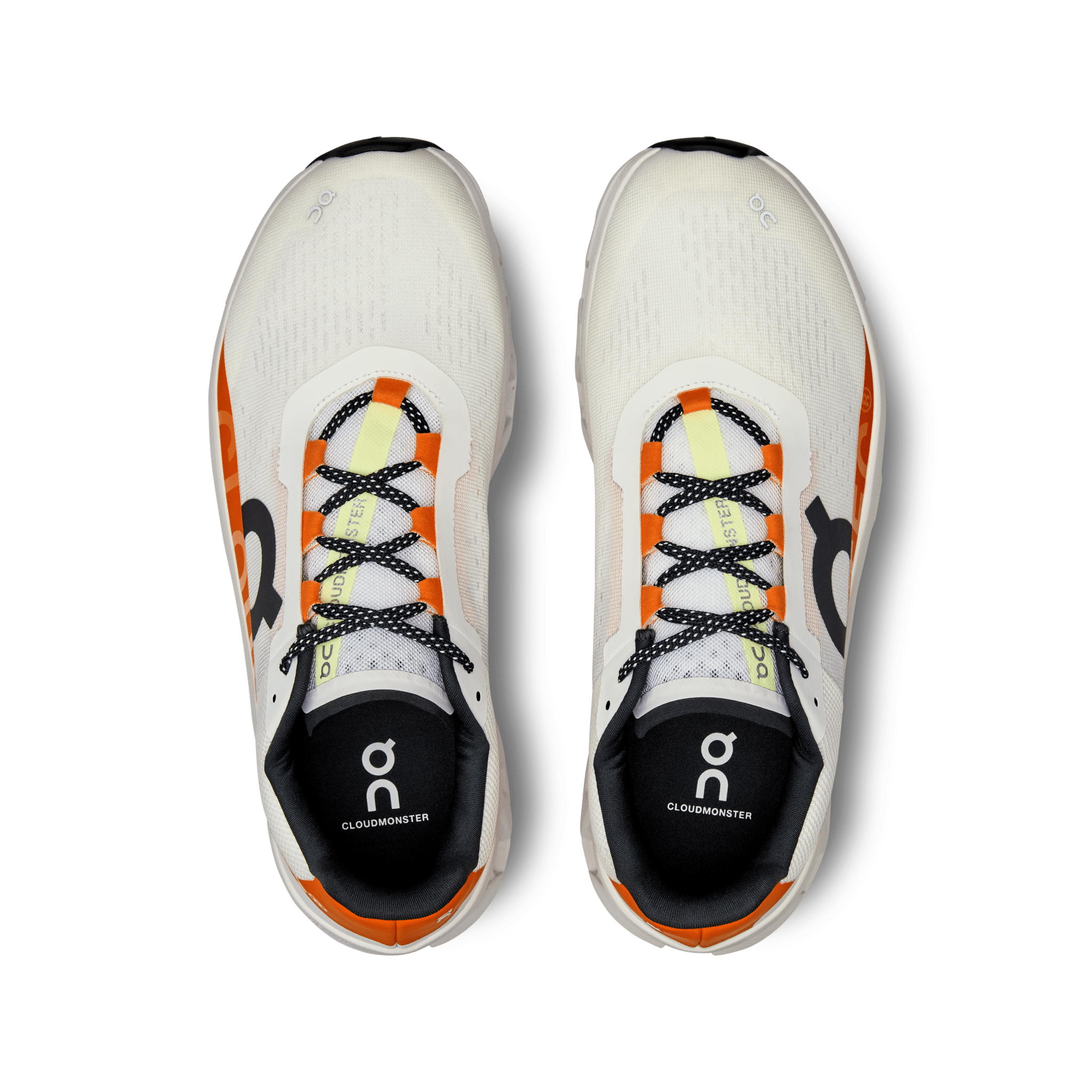 On Running Cloudmonster Undyed White Flame - Guerdon Kicks -