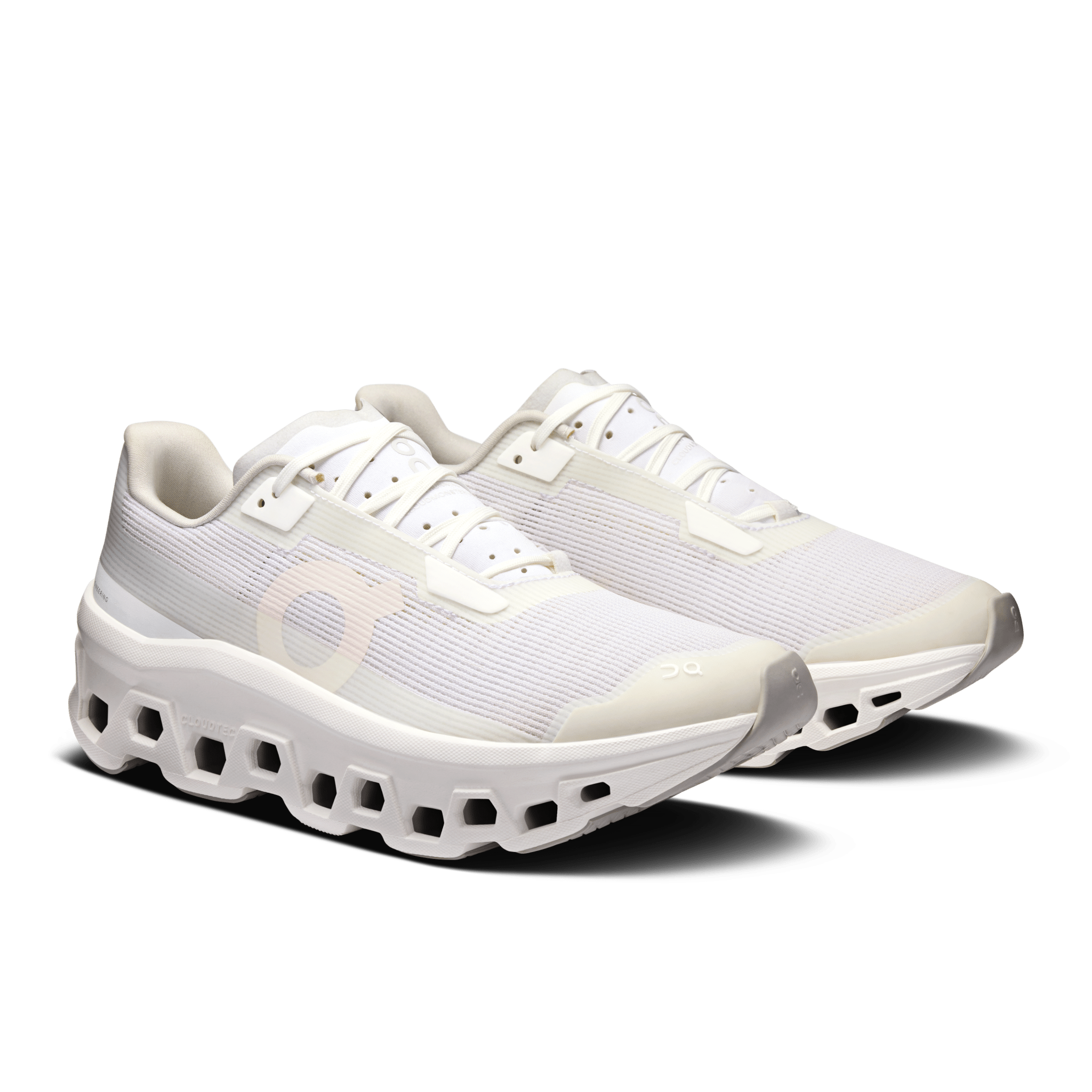 On Running Cloudmonster Void All White (Women's) - Guerdon Kicks -